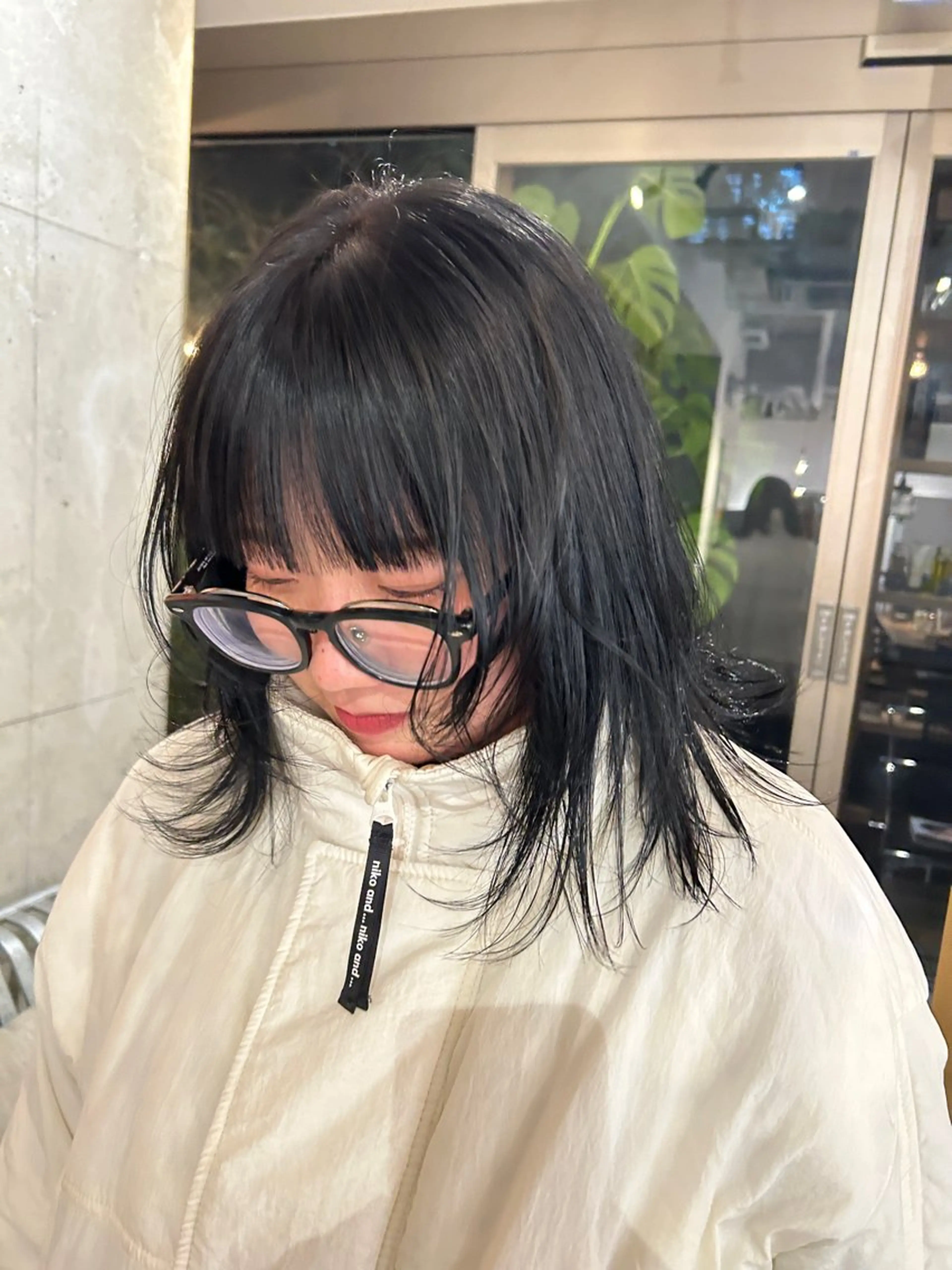 カラー ハイトーンカラー 植田 瑠菜のヘアスタイル