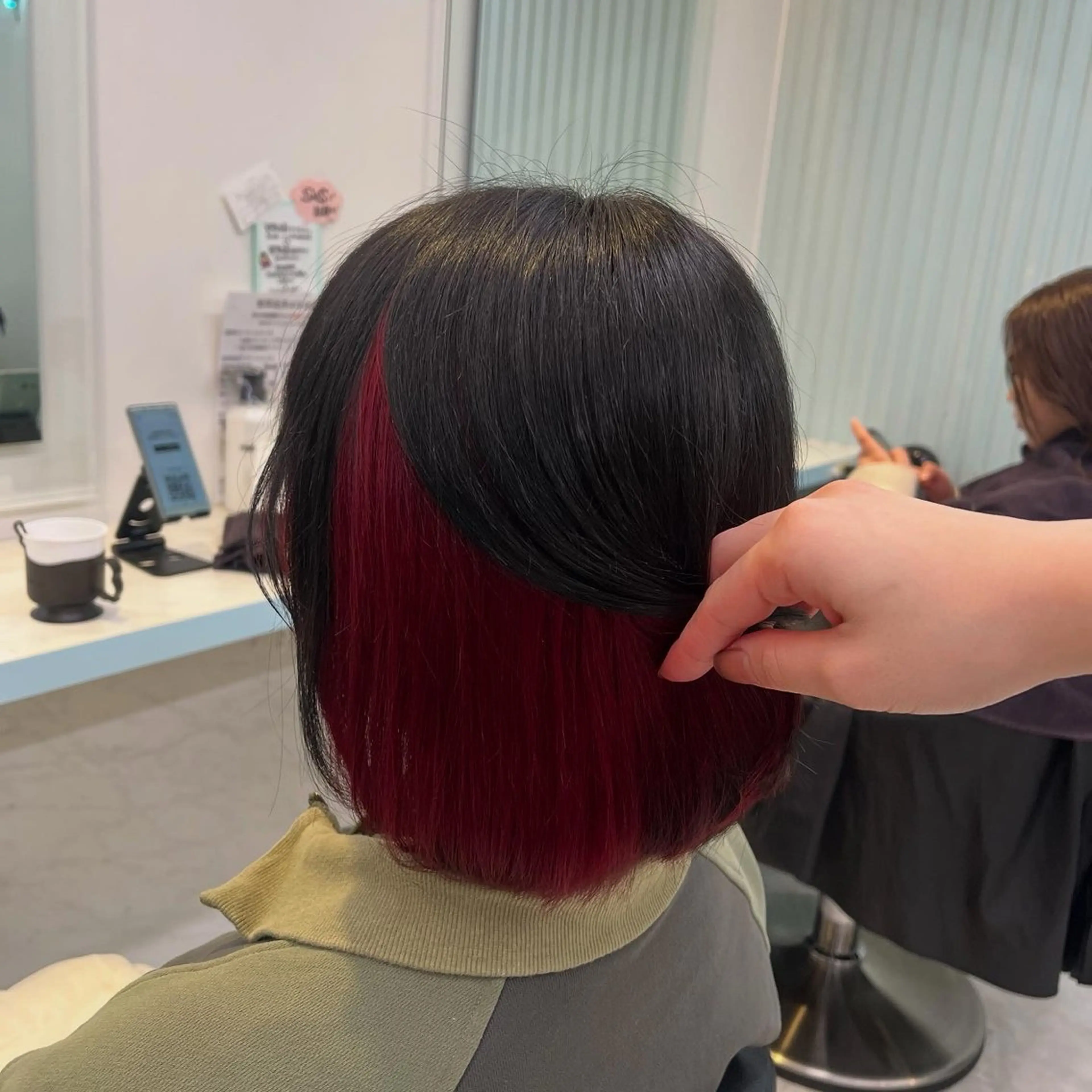 ショート カラー ヘアカラー トリートメント ブリーチカラー 🩵MIZUKIのヘアスタイル