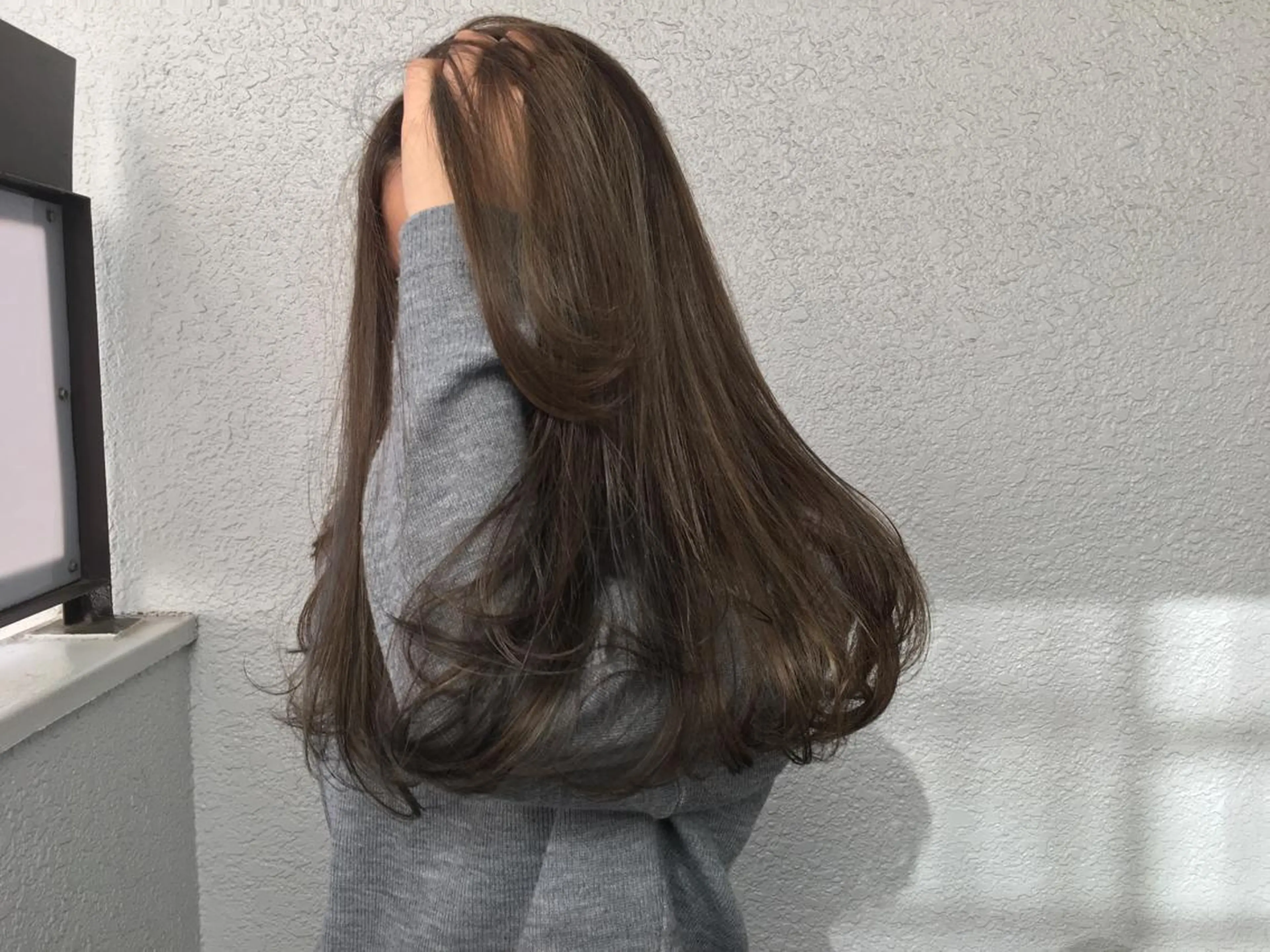 セミロング ロング カラー ヘアアレンジ ケアブリーチ白髪染め TAKUMIのヘアスタイル
