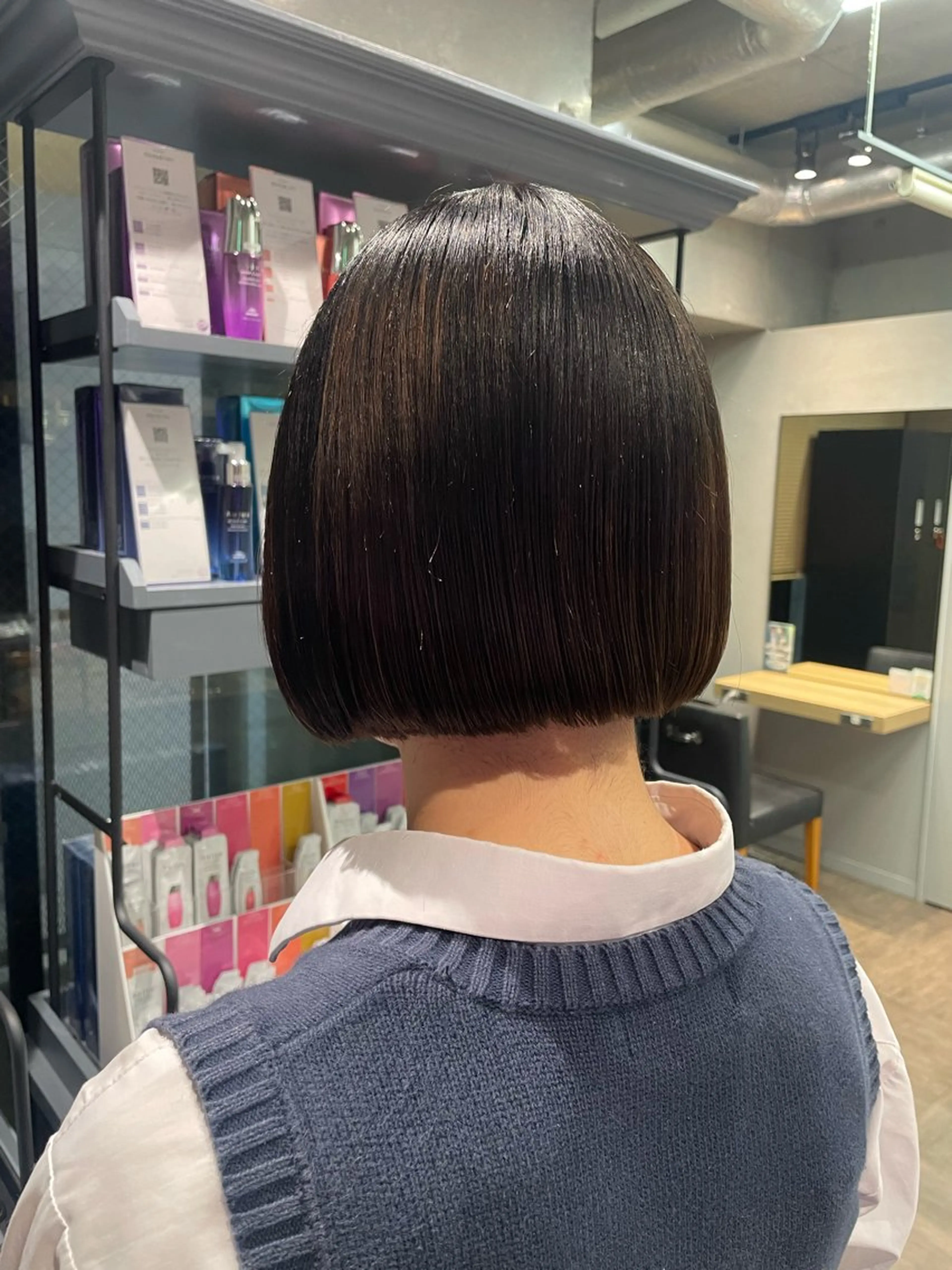 ショート 艶カラー💙/狩野 遥のヘアスタイル