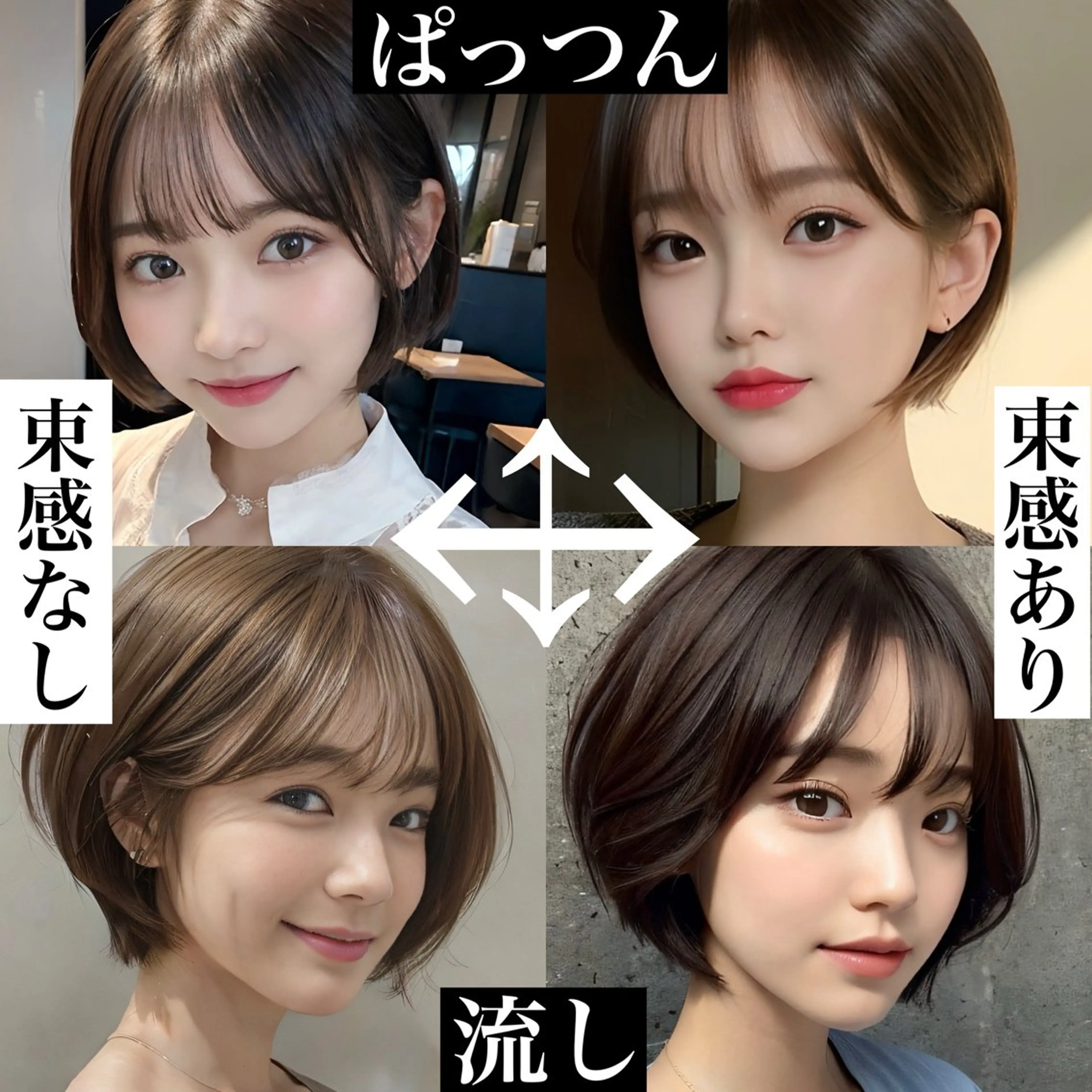 ミディアム 映える顔まわり/前髪 特化 💗 ユキマのヘアスタイル