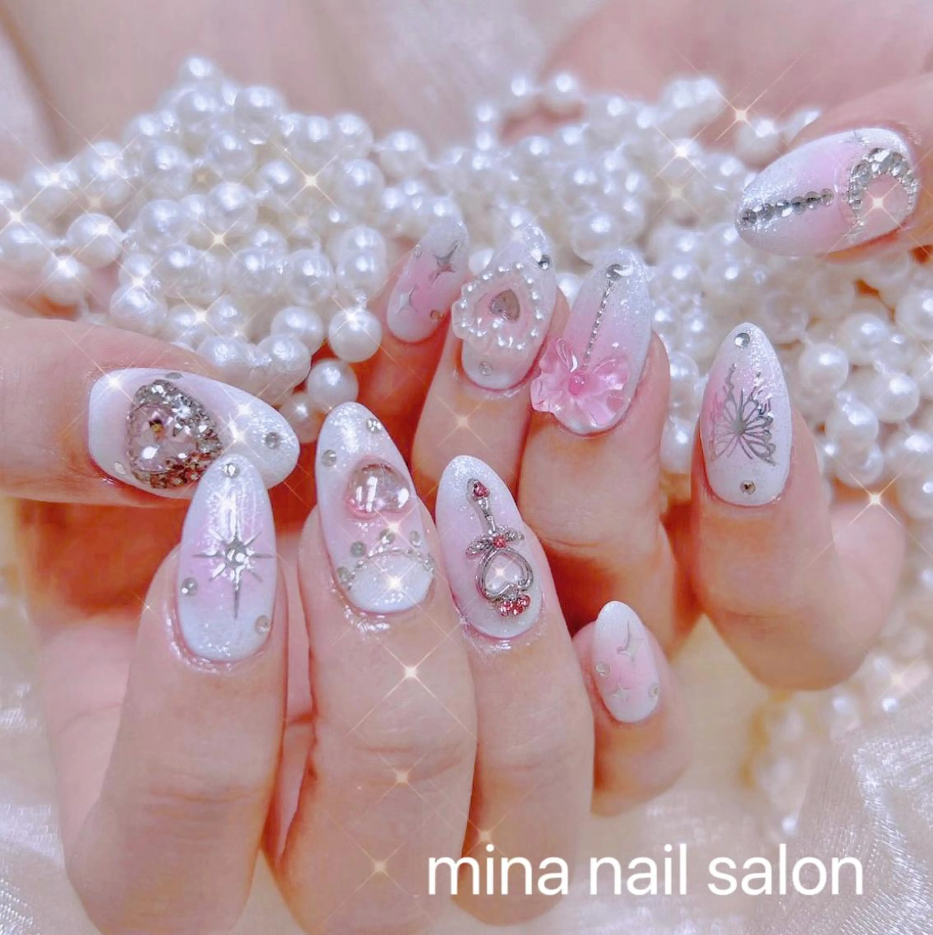 ネイル 🎀彩羽チップ 長さだし専門🎀のネイルデザイン