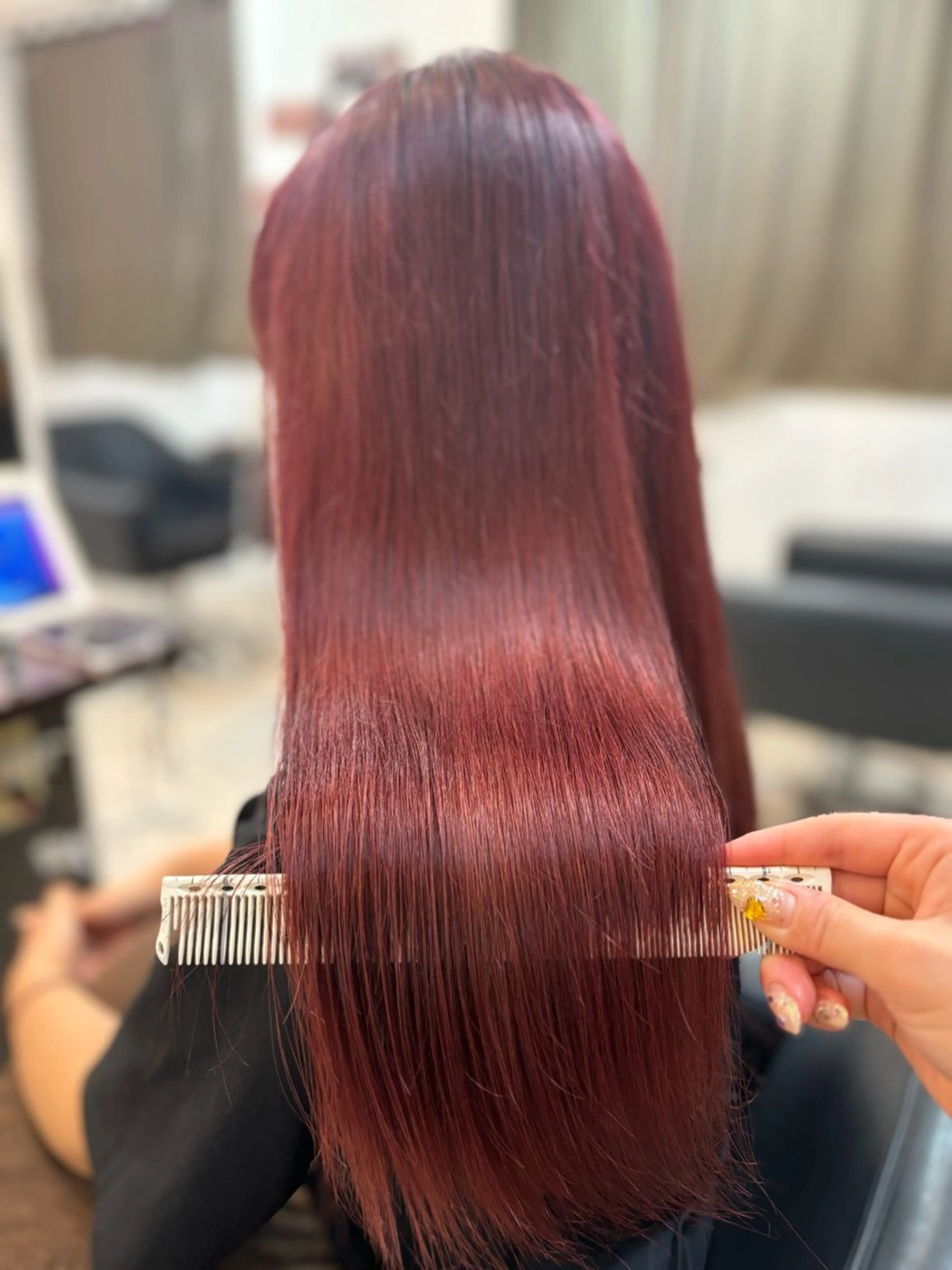 ミディアム カラー ヘアカラー トリートメント Riko 🎀🍪のヘアスタイル