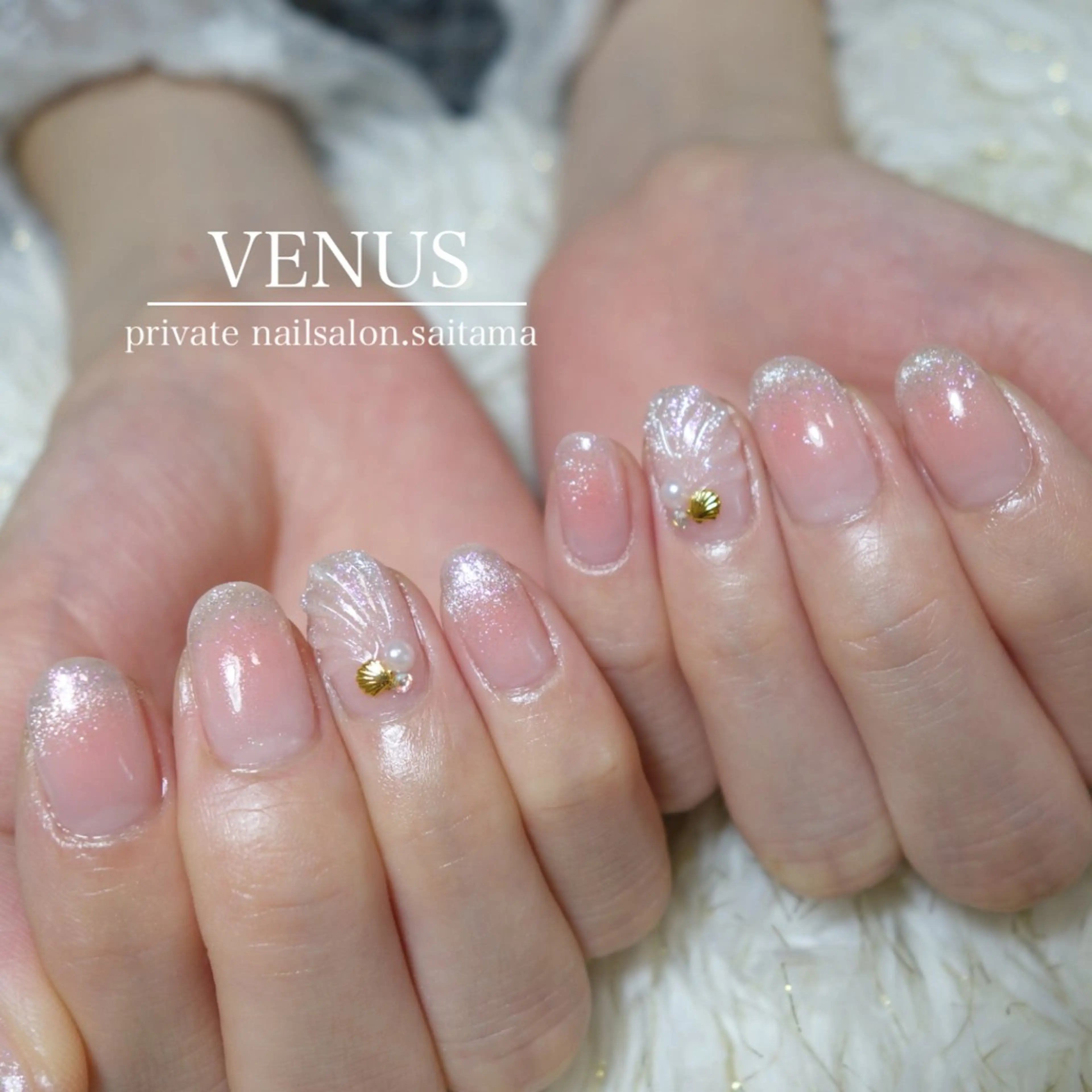 ネイル チークネイル マグネットネイル ハンドネイル nailsalon VENUSのネイルデザイン