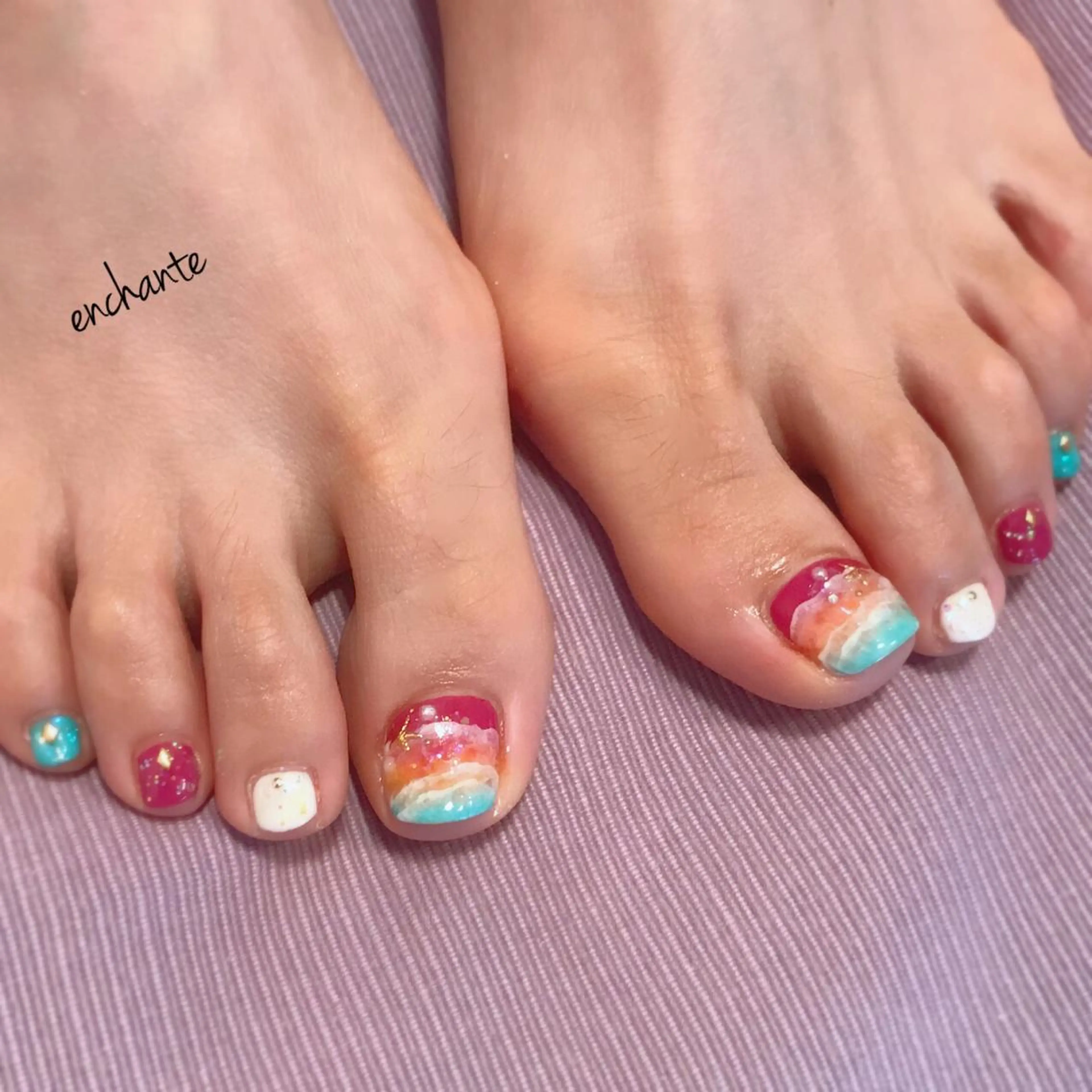 ネイル アンシャンテ所属・enchante 自由が丘のネイルデザイン