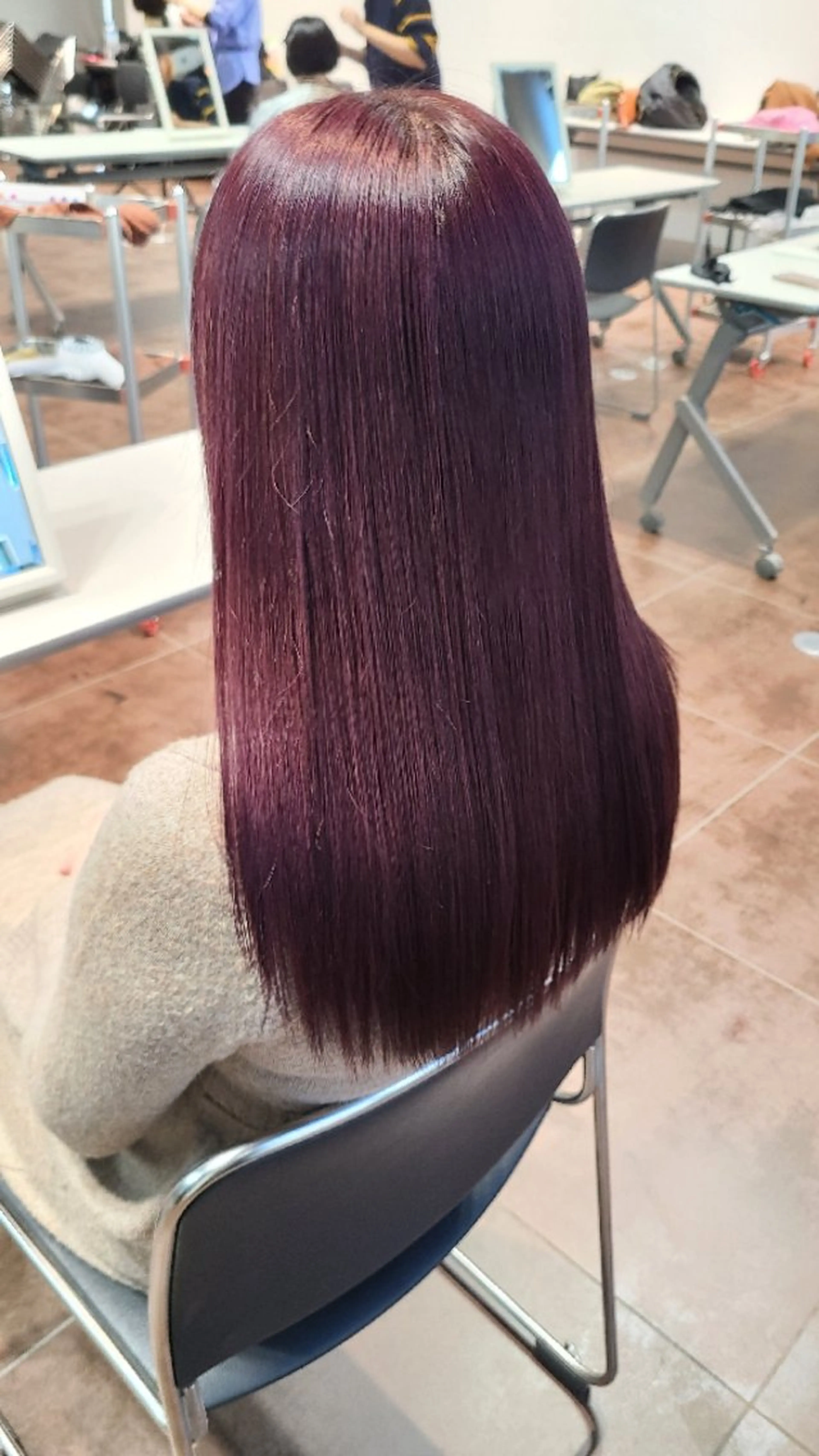 ロング カラー カット ヘアカラー little near 町田店所属・😈川口 海人😈のヘアスタイル