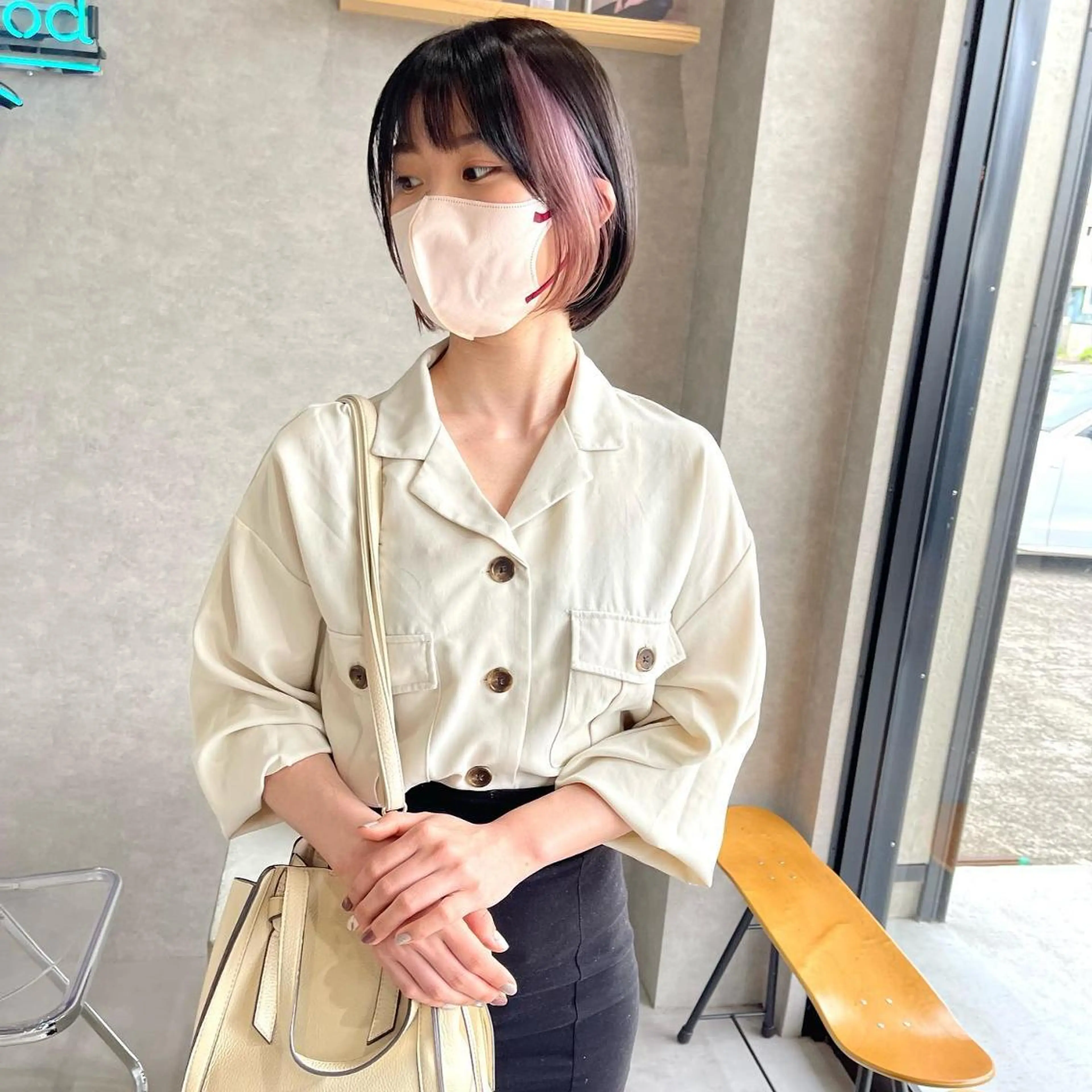 ショート ショートヘア 河原 亮のヘアスタイル