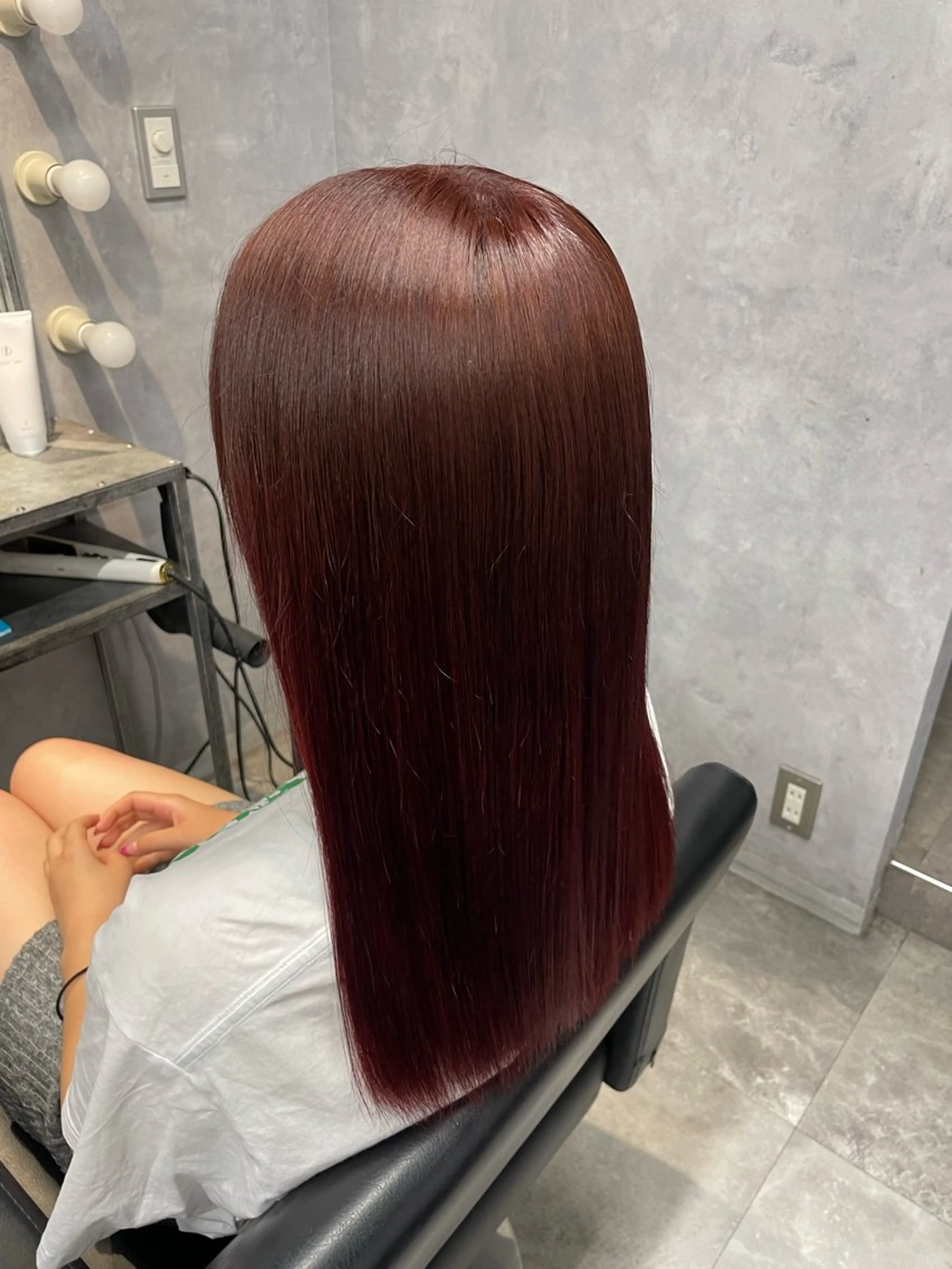 カラー ブラウンカラー ピンクカラー ヘアカラー mimiiy fukaのヘアスタイル