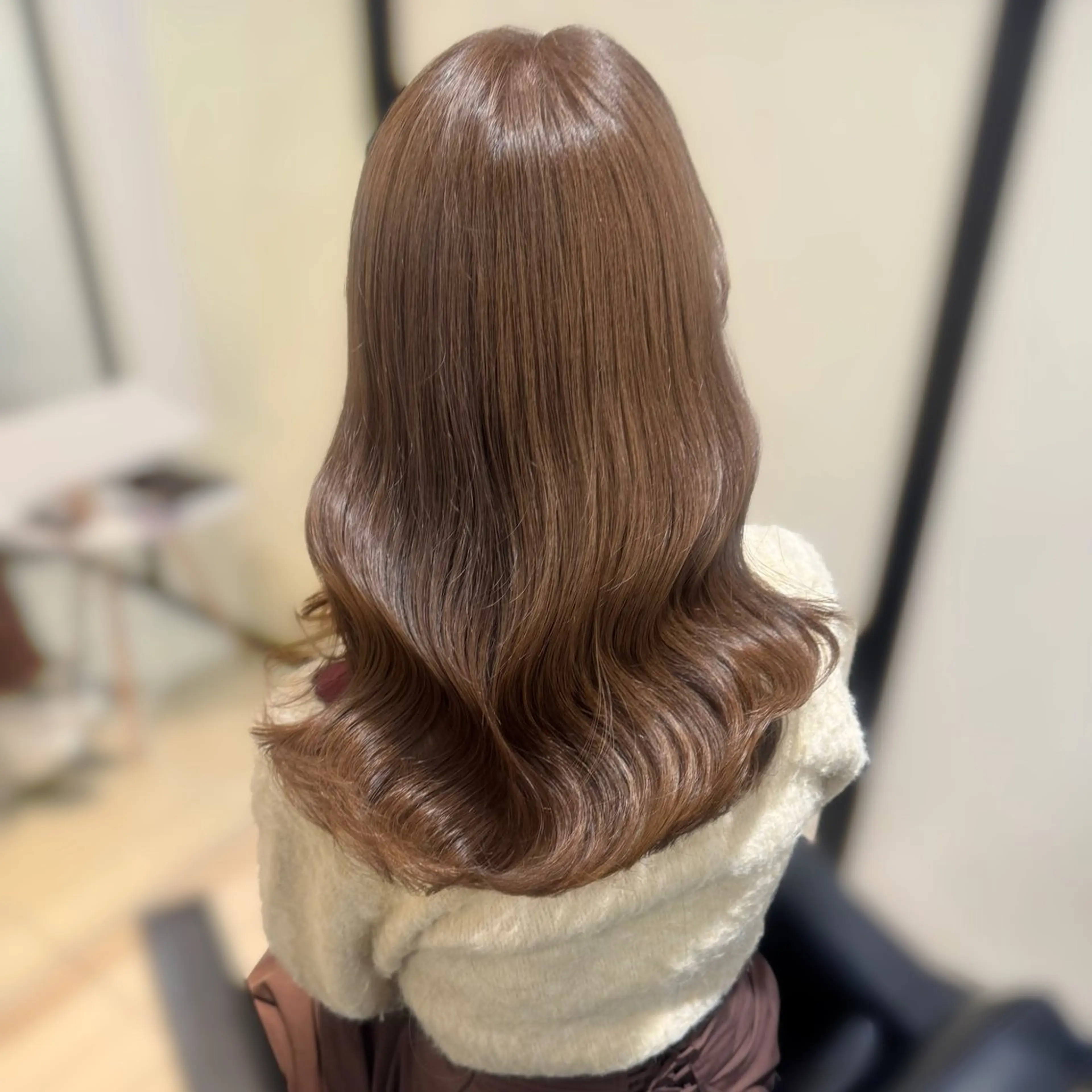 ロング カラー カット ヘアカラー トリートメント kana ブリーチなしカラー✨のヘアスタイル