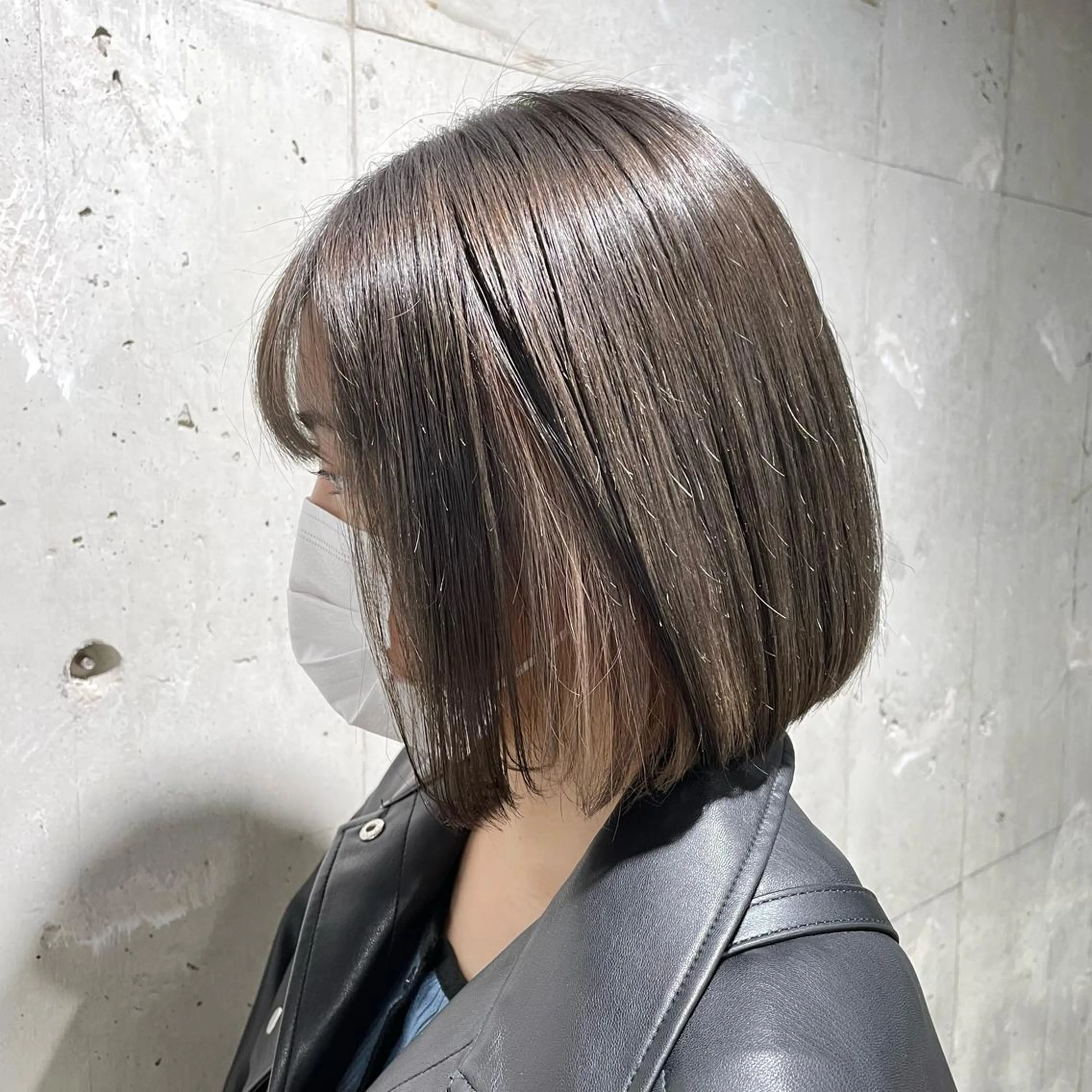 ショート カラー ヘアカラー トリートメント ヘアセット I'S.横浜所属・赤み消しカラー 🍀JUNKIのヘアスタイル