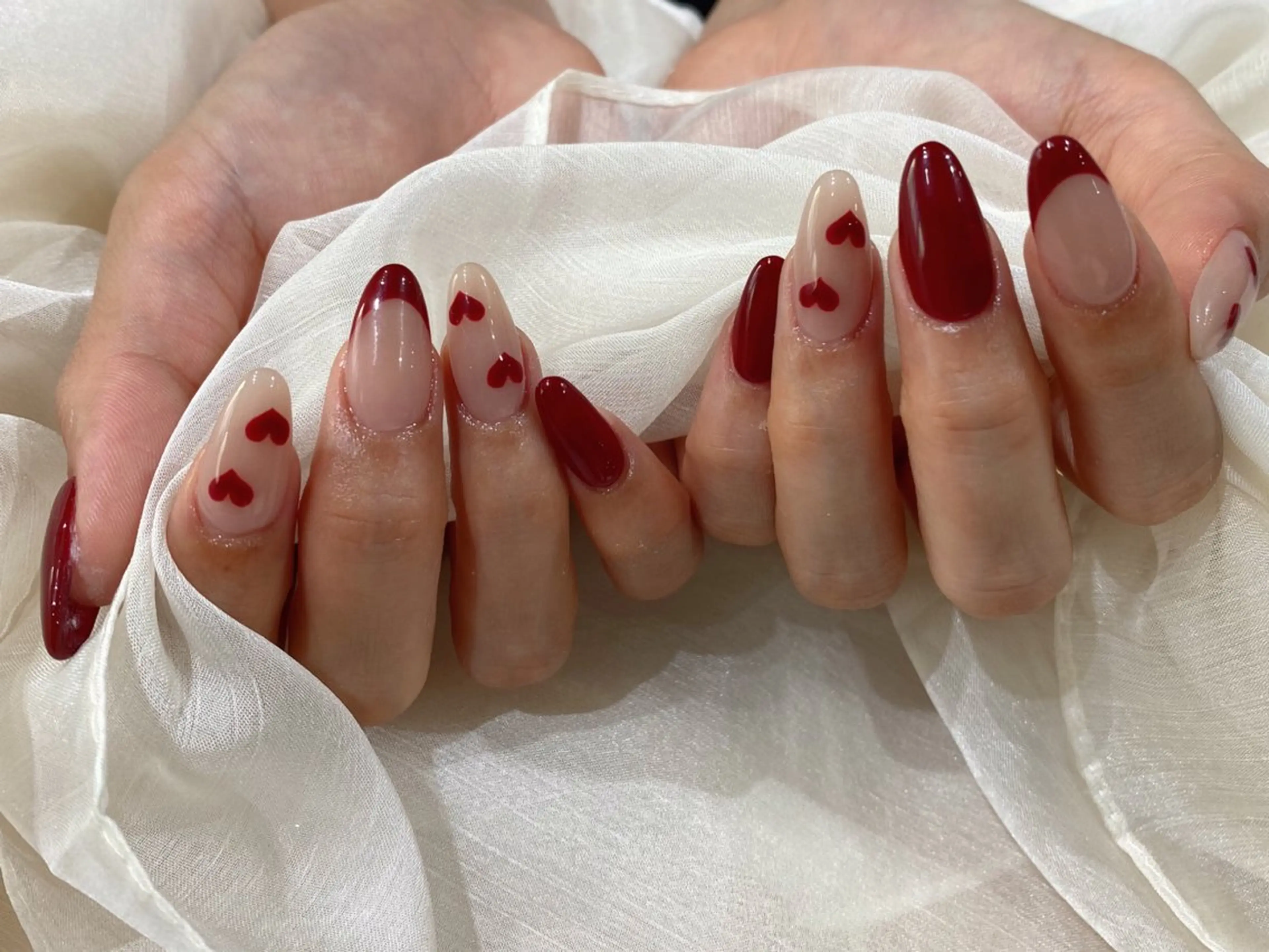 ミディアム ハンドネイル Nail  R💫 naoのネイルデザイン
