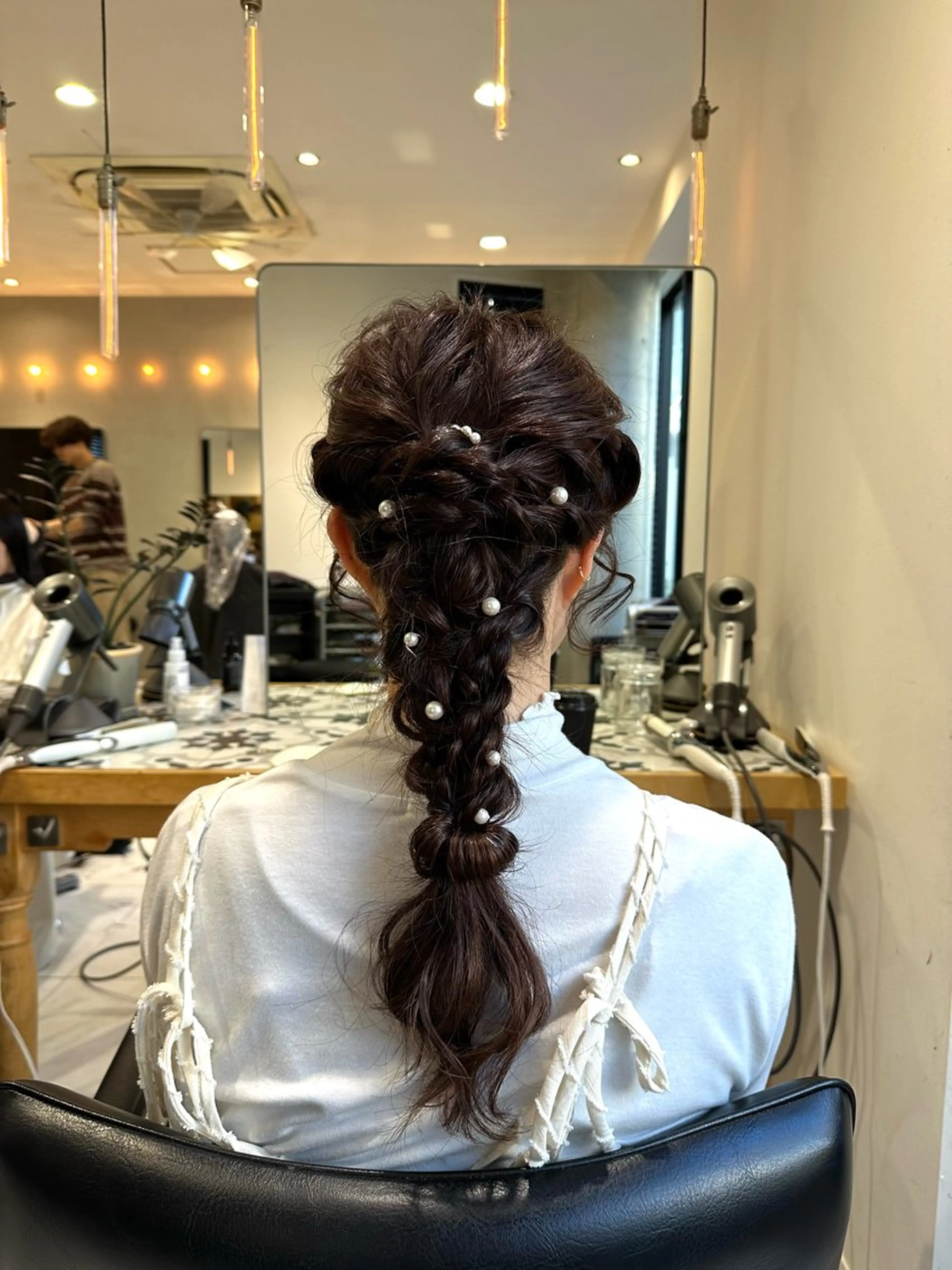 ロング ヘアセット 艶カラー/縮毛矯正 🫧terukaのヘアスタイル