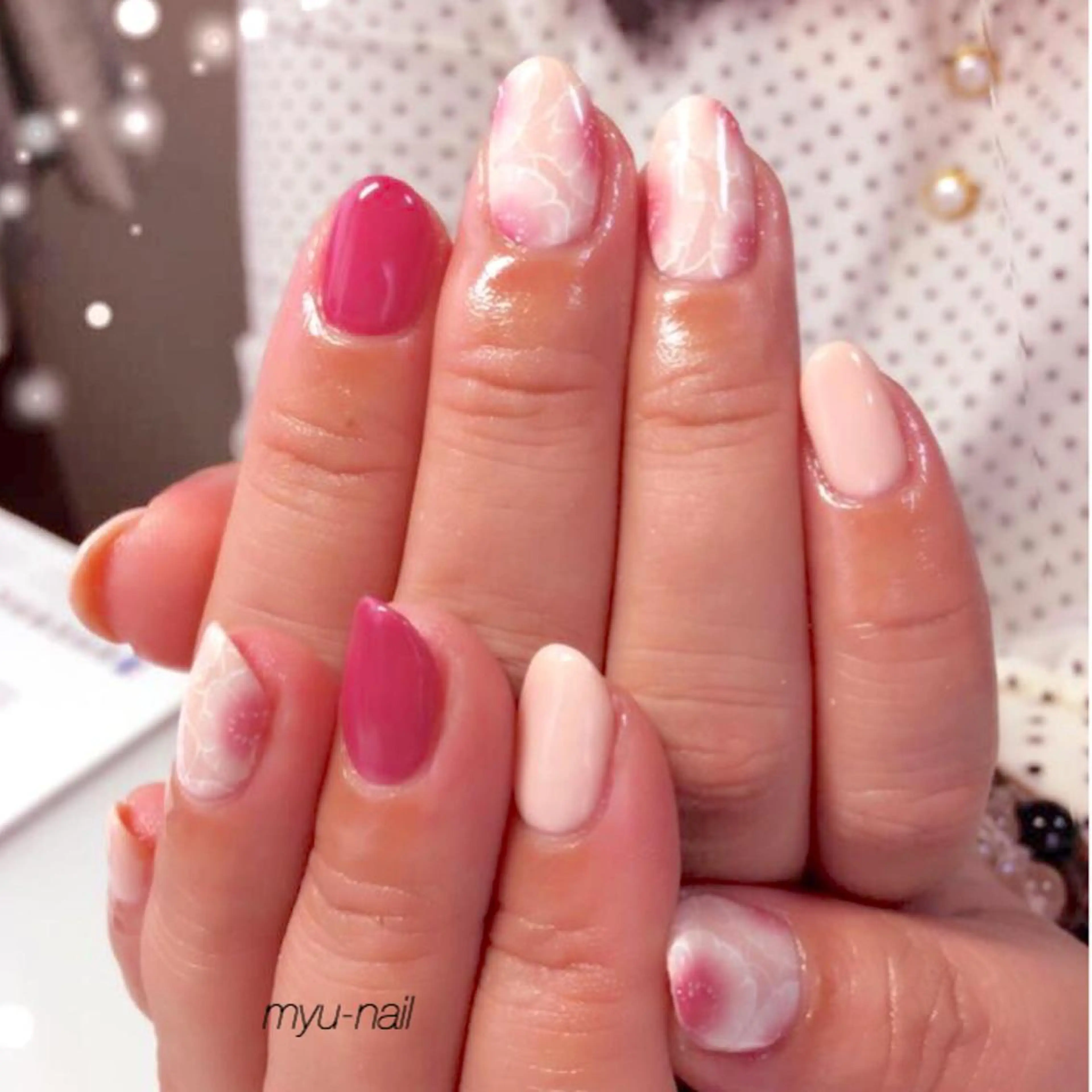 ネイル アートネイル ホームサロン myu-nailのネイルデザイン