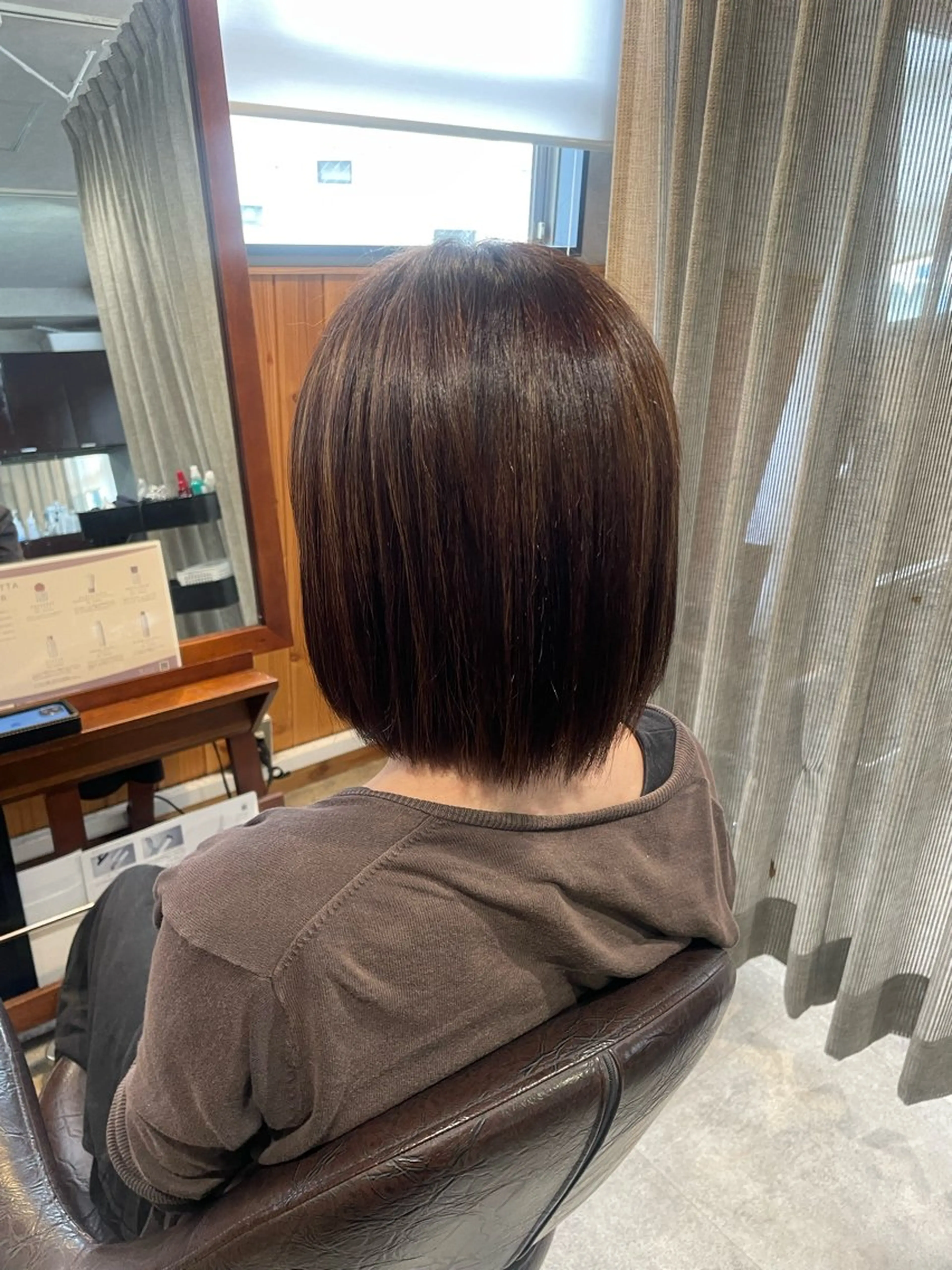 ショート カラー 髪質改善 トリートメント ヘアカラー トリートメント 髪質改善/Bloss om🌷高橋沙衣のヘアスタイル