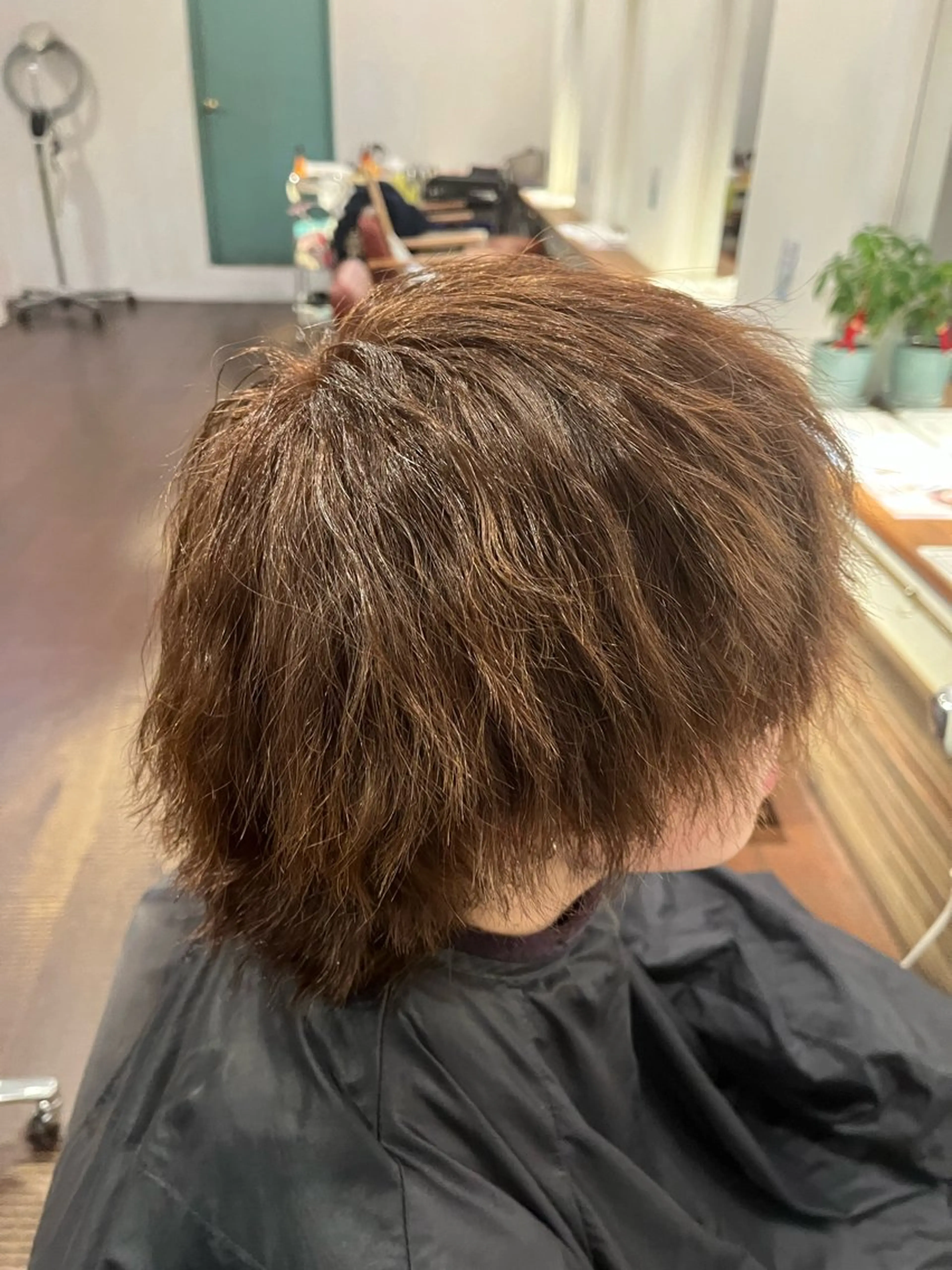 パーマ メンズ 俊介 カットモデル募集中のヘアスタイル
