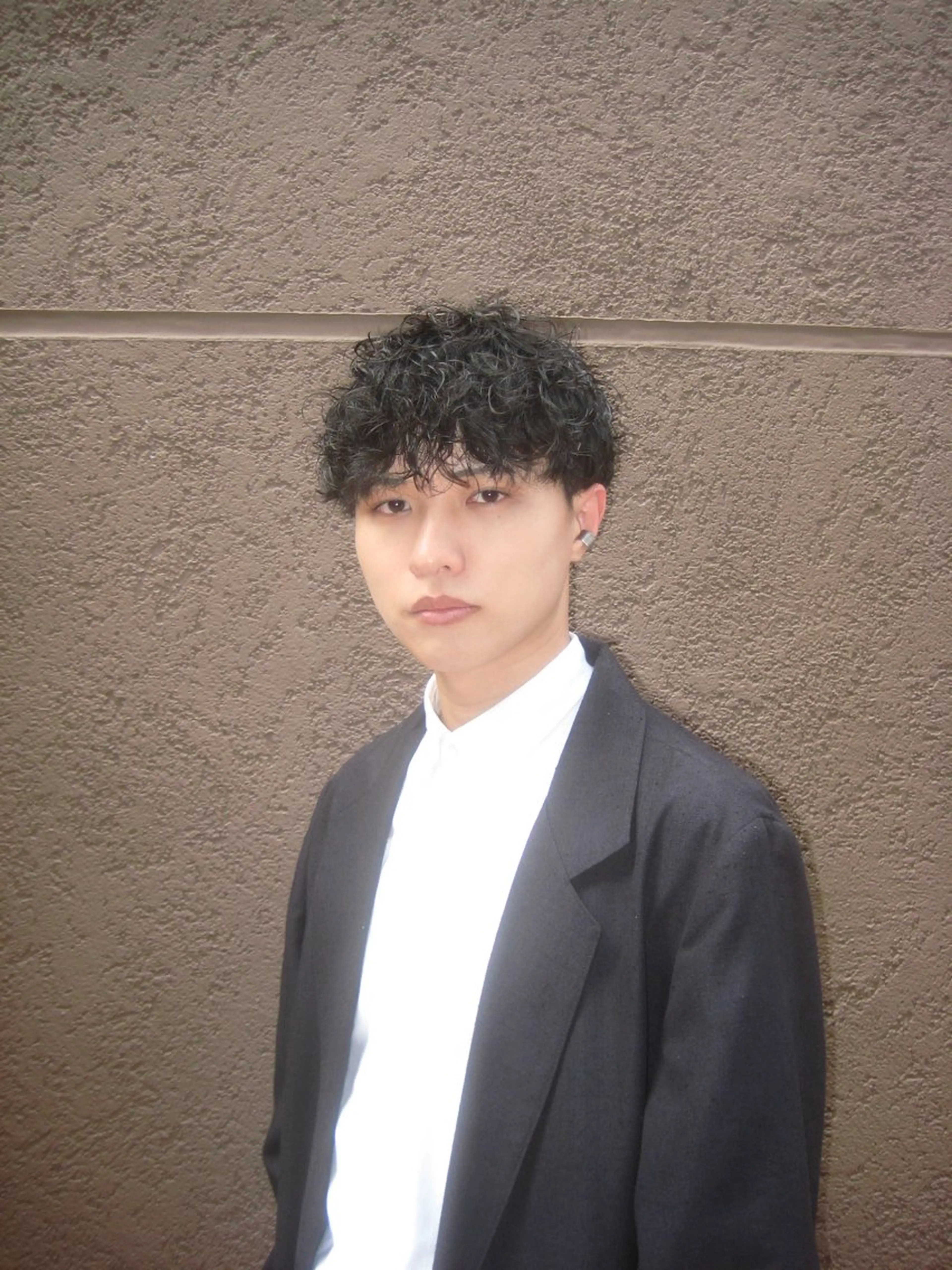 パーマ メンズ カット パーマ 似合わせカット /パーマ岡本淳平のヘアスタイル