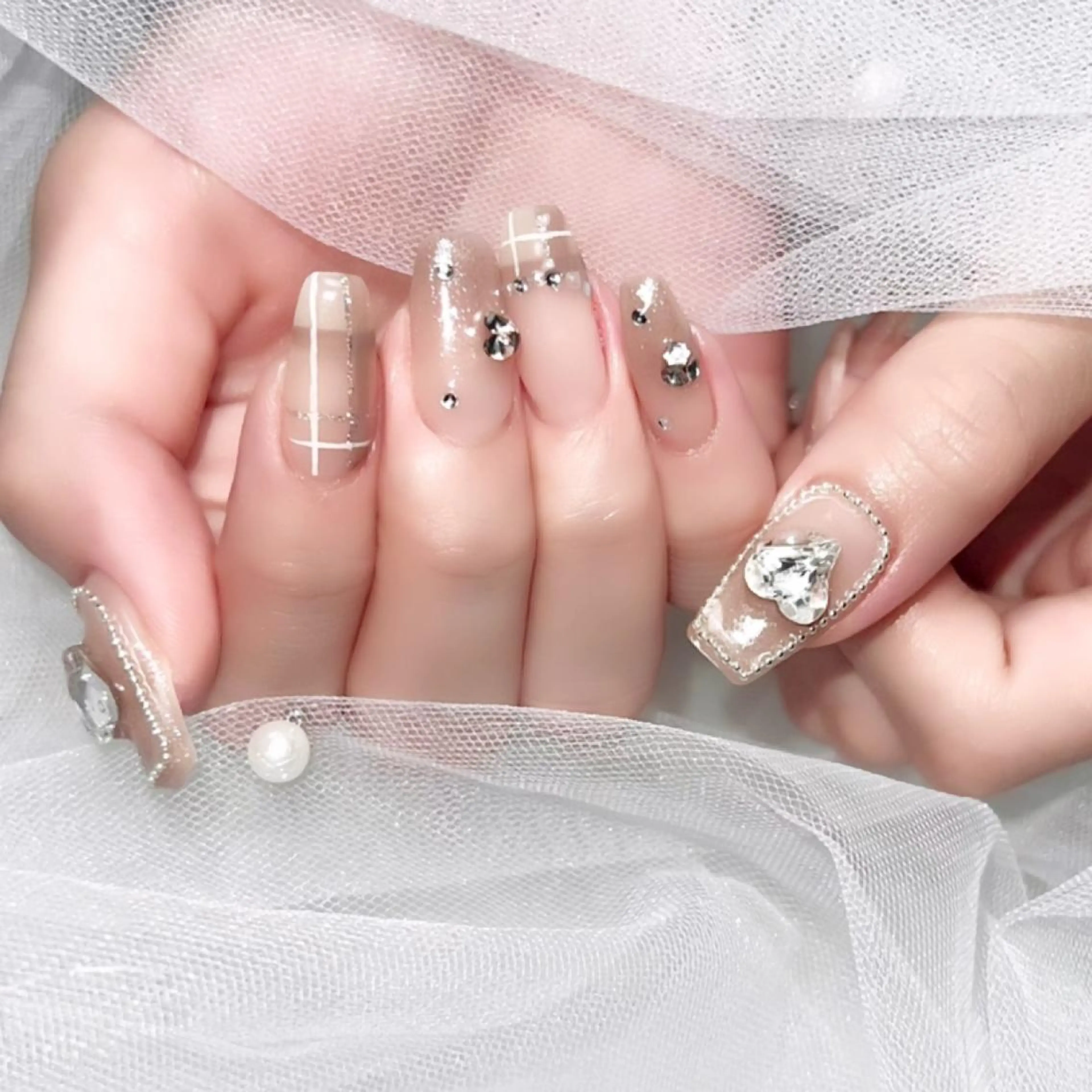 先にデザイン送ってください☺️10本アート🎀(オフ込)の写真