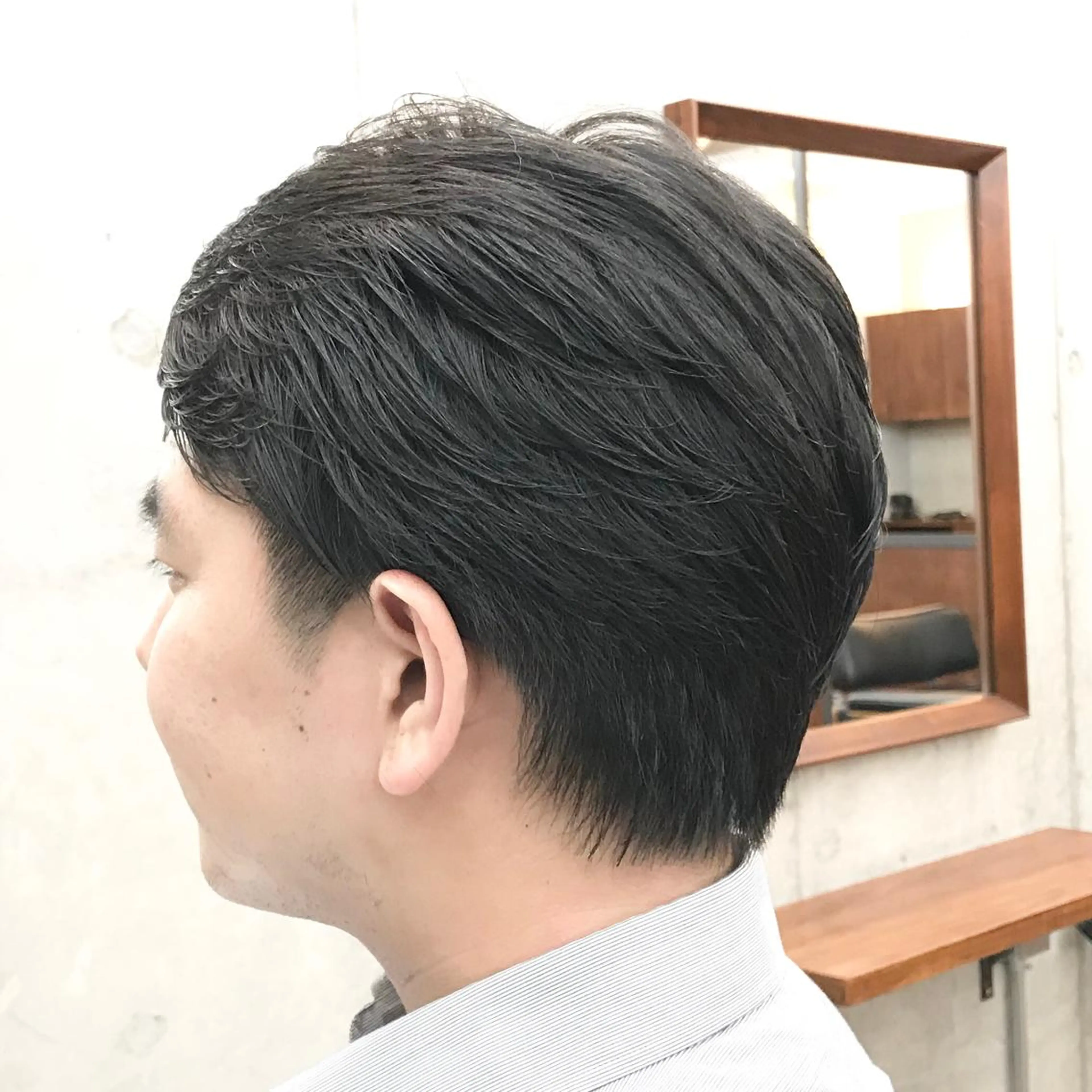 ショート メンズ ビジネス 刈り上げ ショートヘア カット ✂︎ウルフ・ショート ✂︎MIKUNIのヘアスタイル