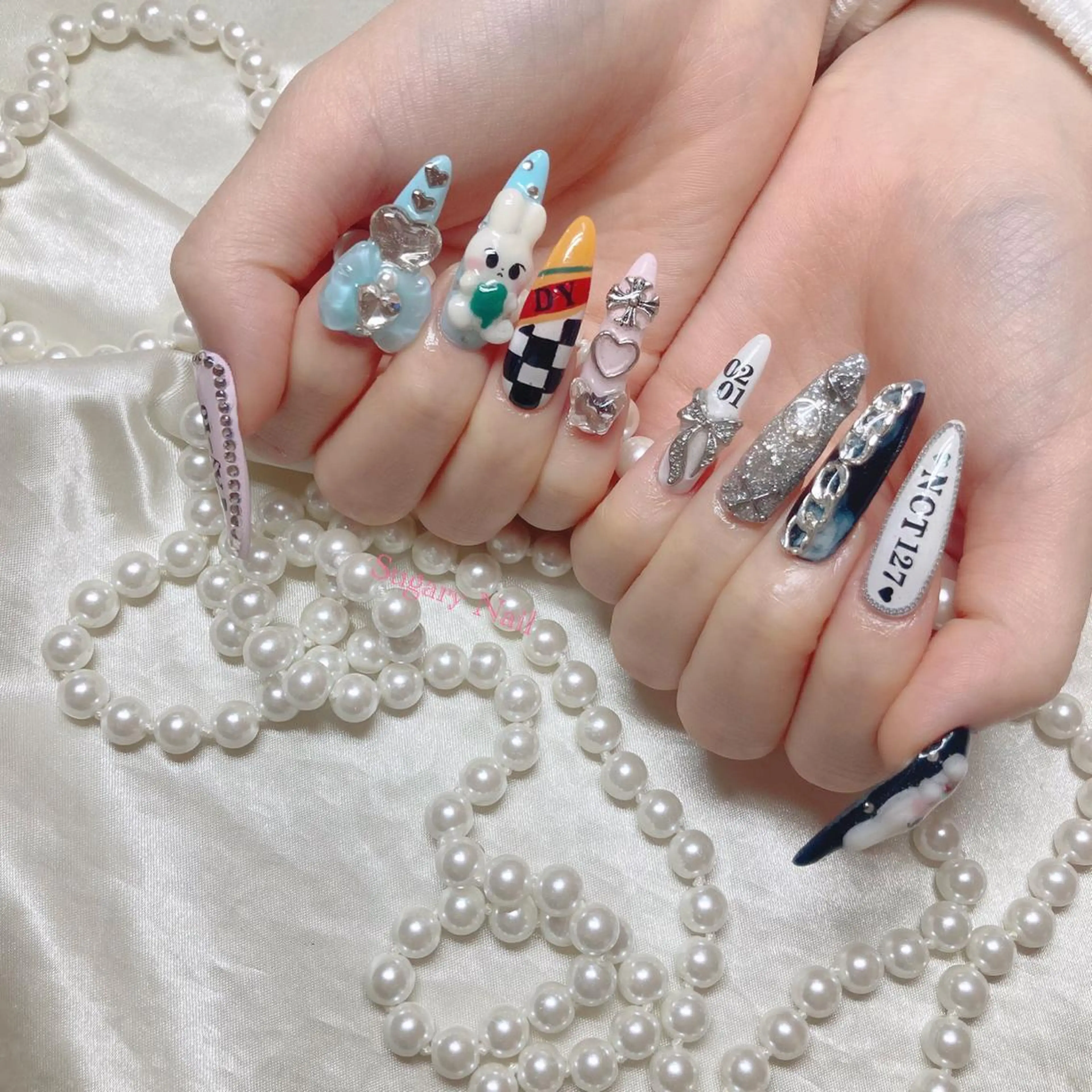ネイル ハンドネイル SugaryNail Rinaのネイルデザイン