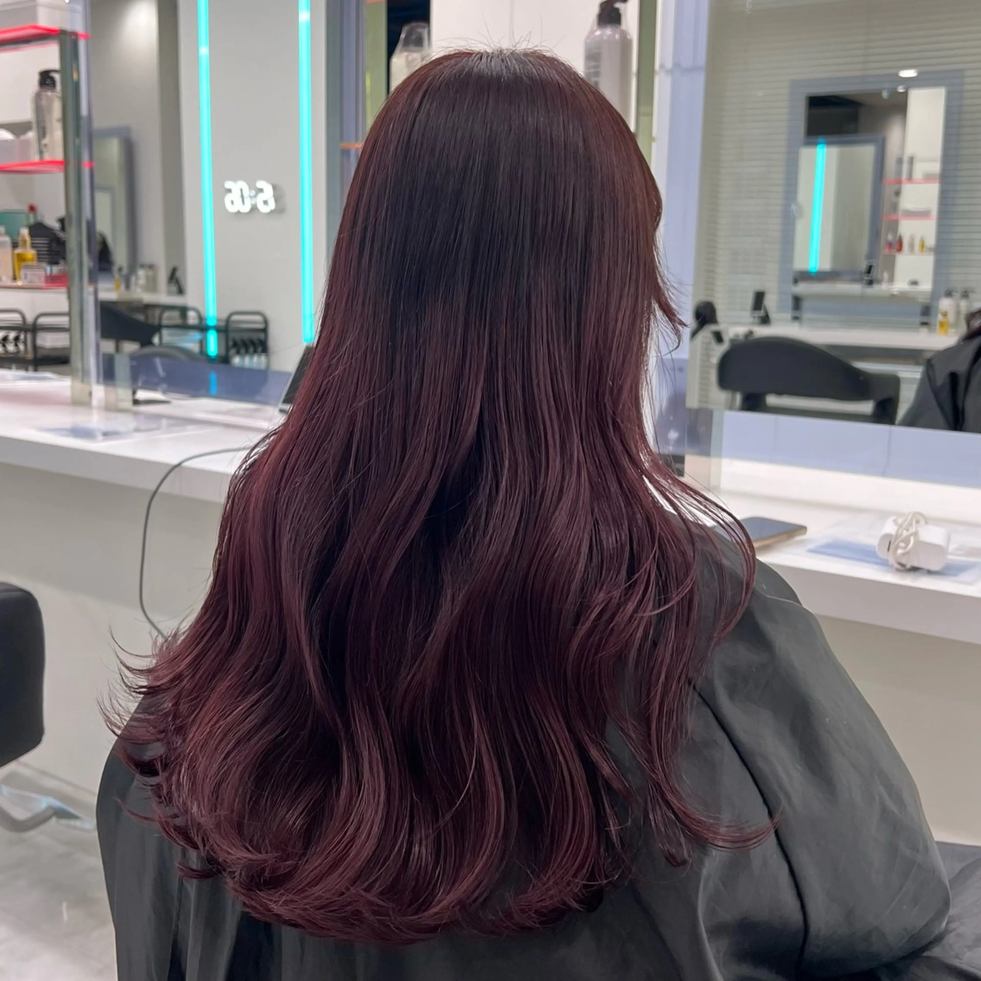 ロング カラー ヘアカラー トレンド暖色 /mina♡のヘアスタイル