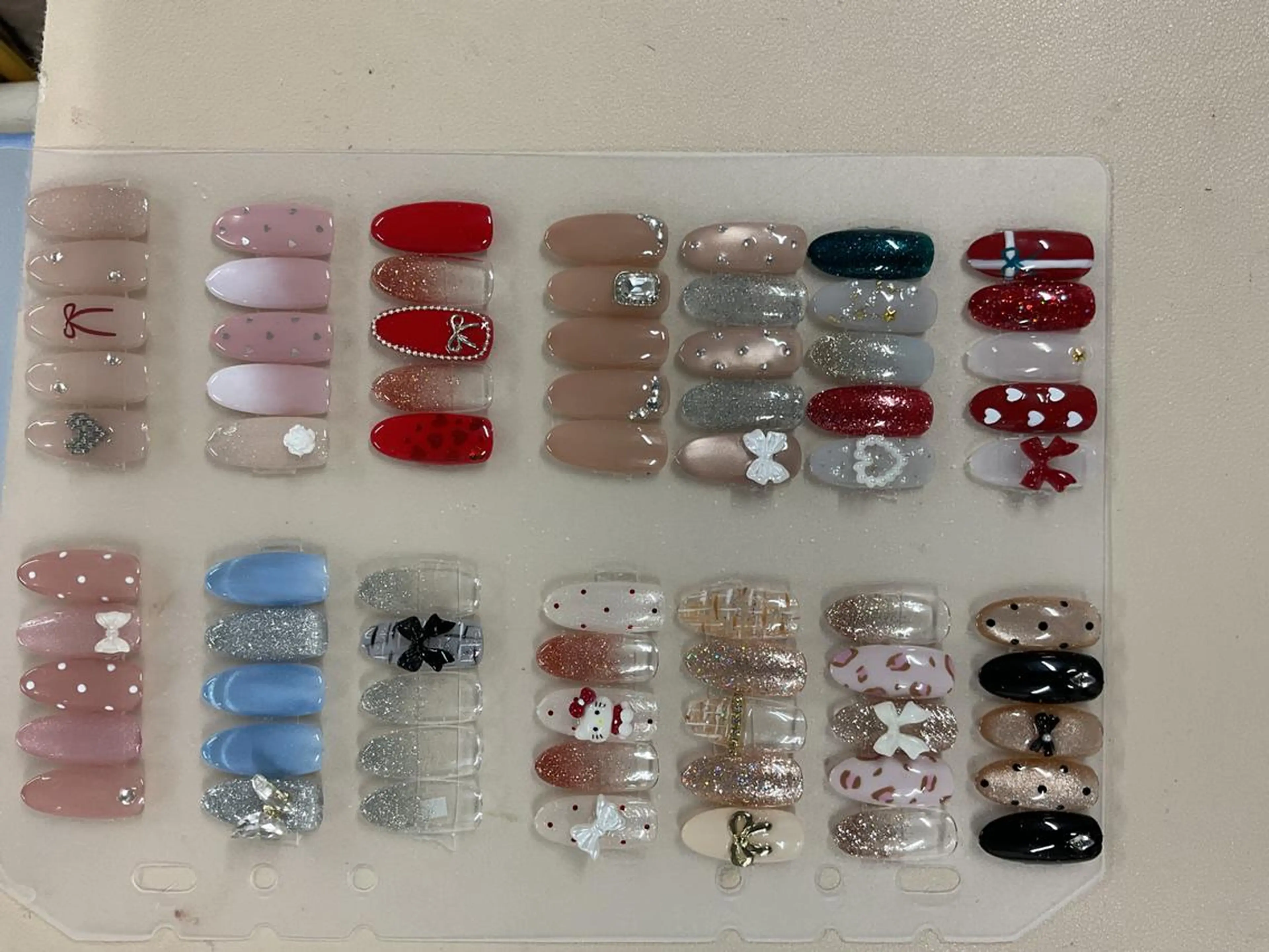 ✨モデル練習メニュー✨🌸左写真通りデザイン🌸自爪限定🌸リクエストが必要。の写真