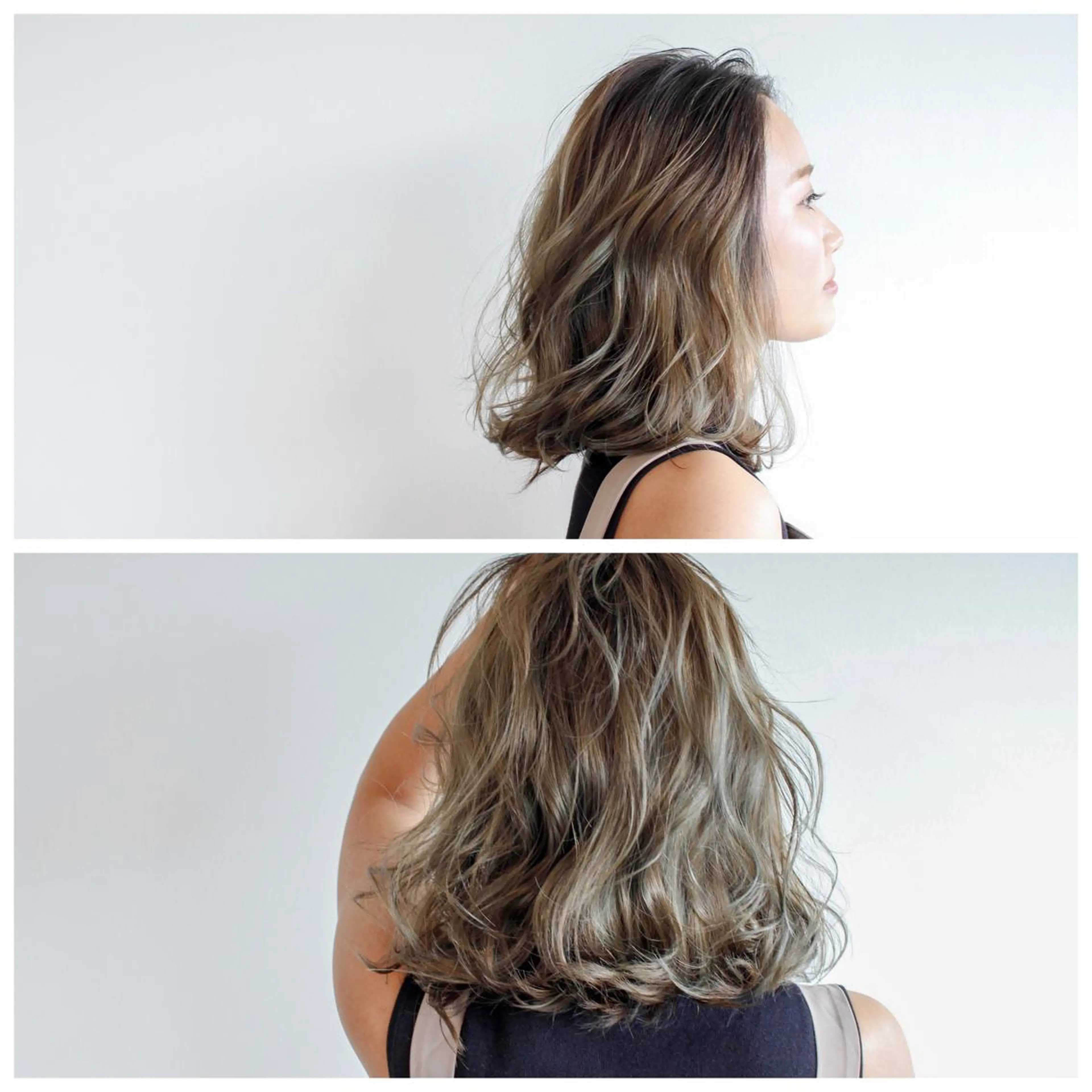 ミディアム カラー ブリーチ 透明感カラー グラデーションカラー ハイトーンカラー イルミナカラー BOB🌟ハイトーン /ブリーチ/TAKUのヘアスタイル