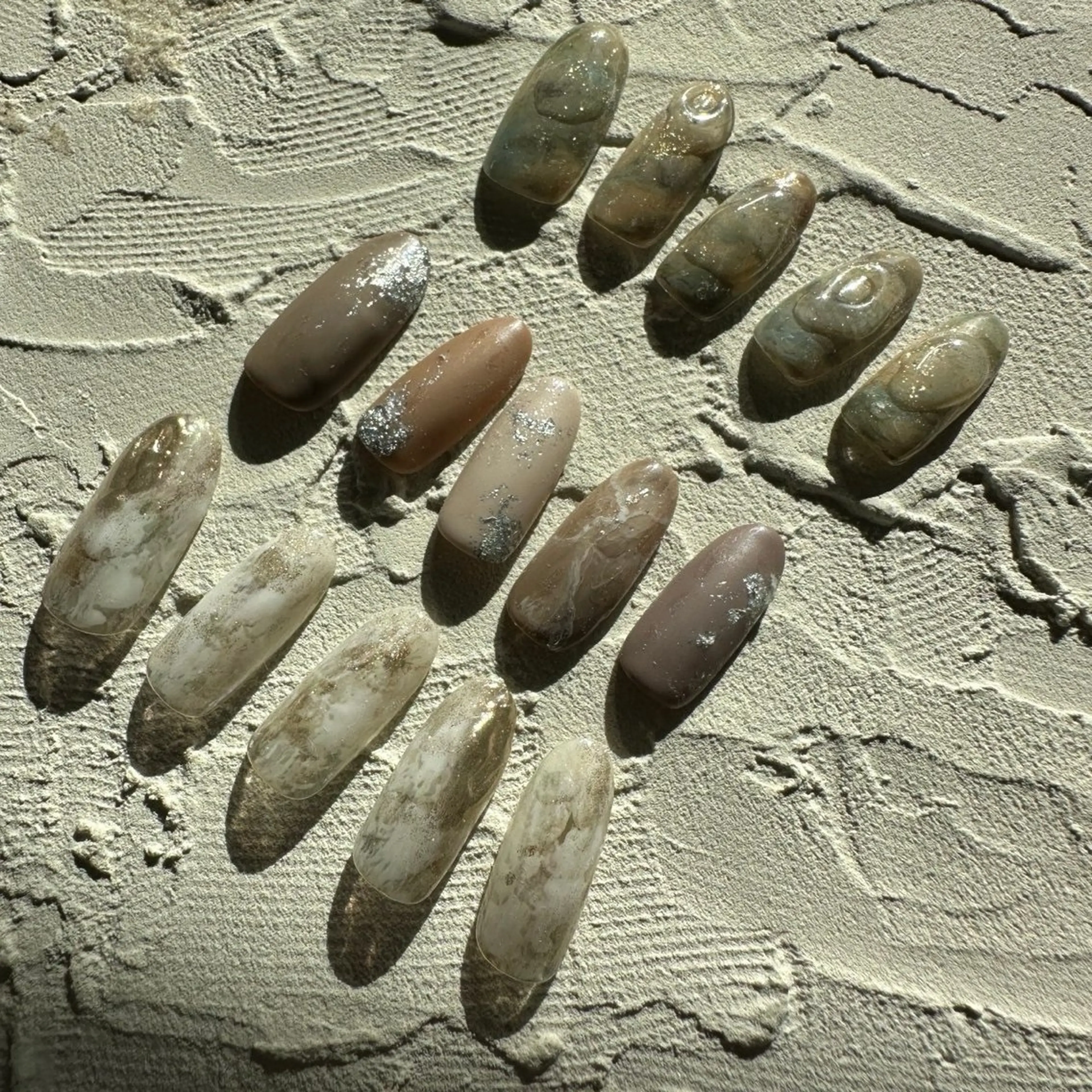 ネイル ⭐︎休業中の練習⭐︎ JNA認定講師髙橋のネイルデザイン