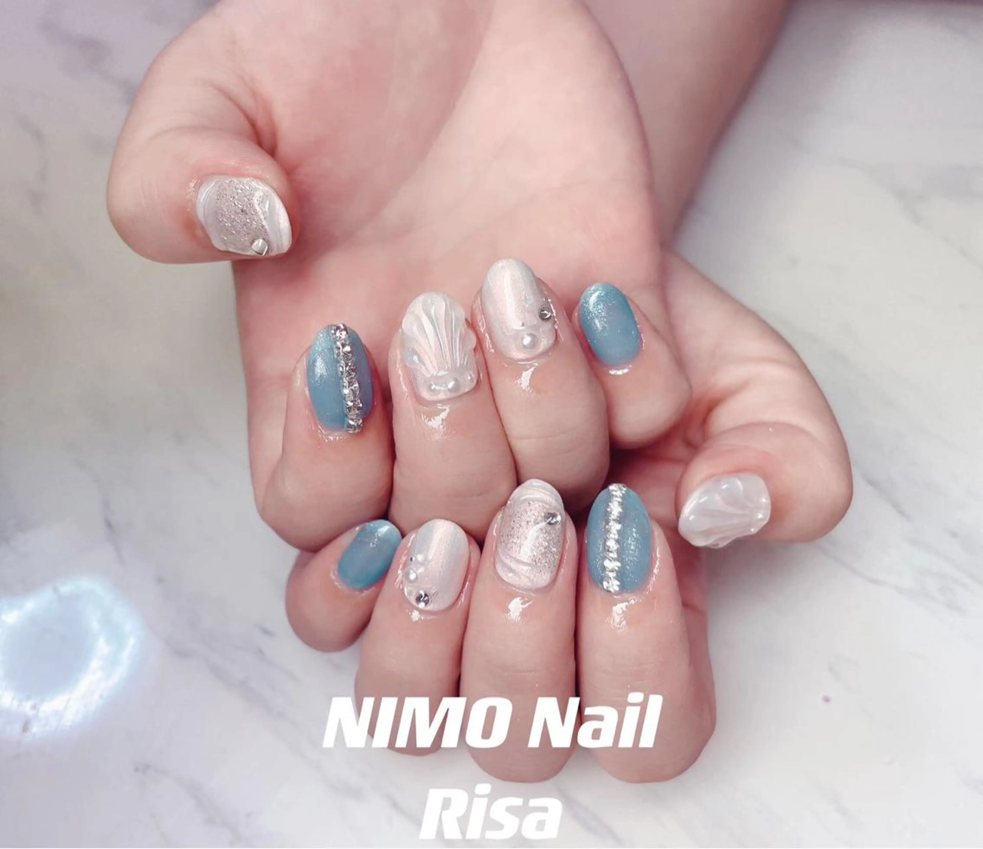 ネイル ハンドネイル RI SA☀️ リサのネイルデザイン