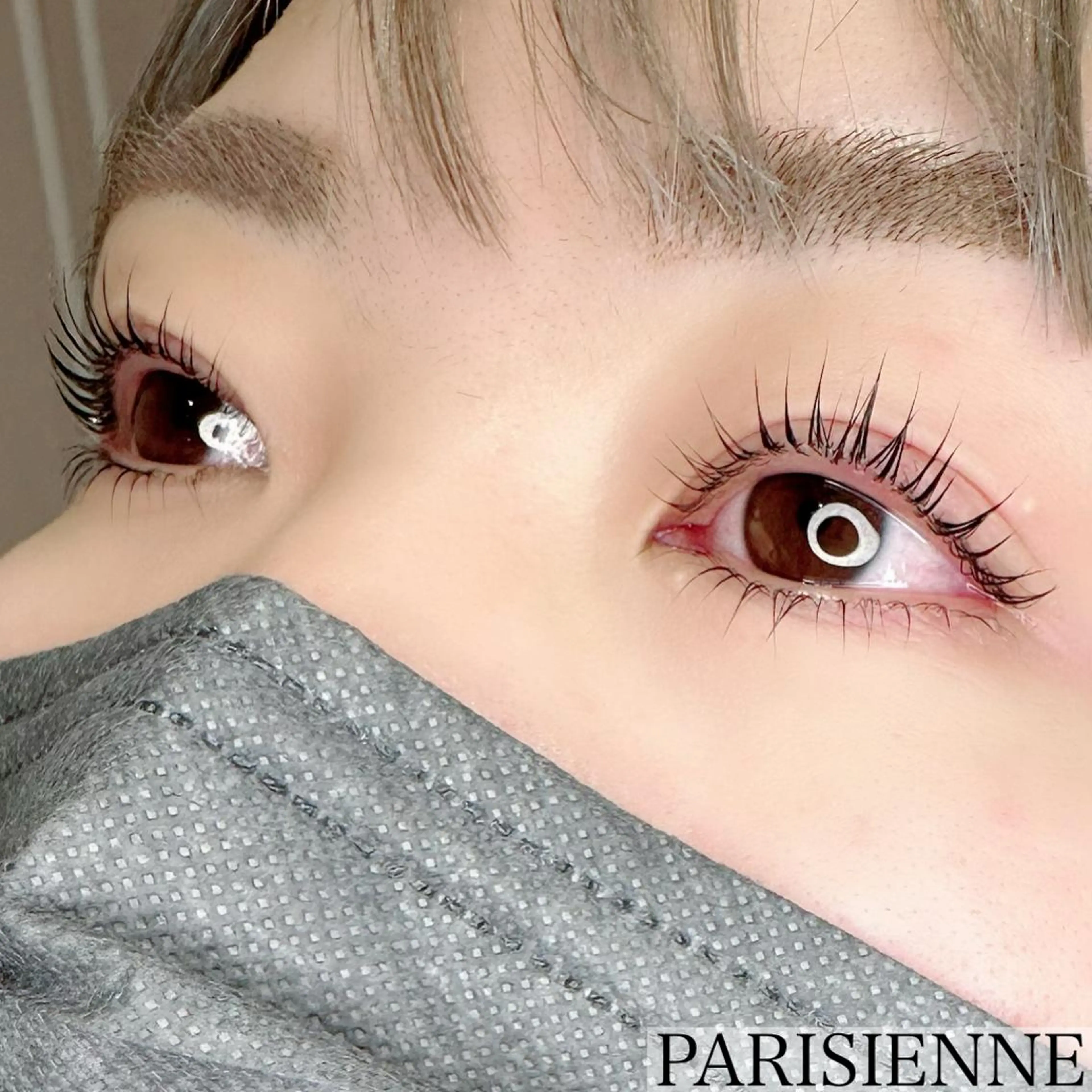 マツエク・マツパ アイブロウ 池袋駅韓国風🇰🇷 束感💗Tomoのマツエク・マツパデザイン