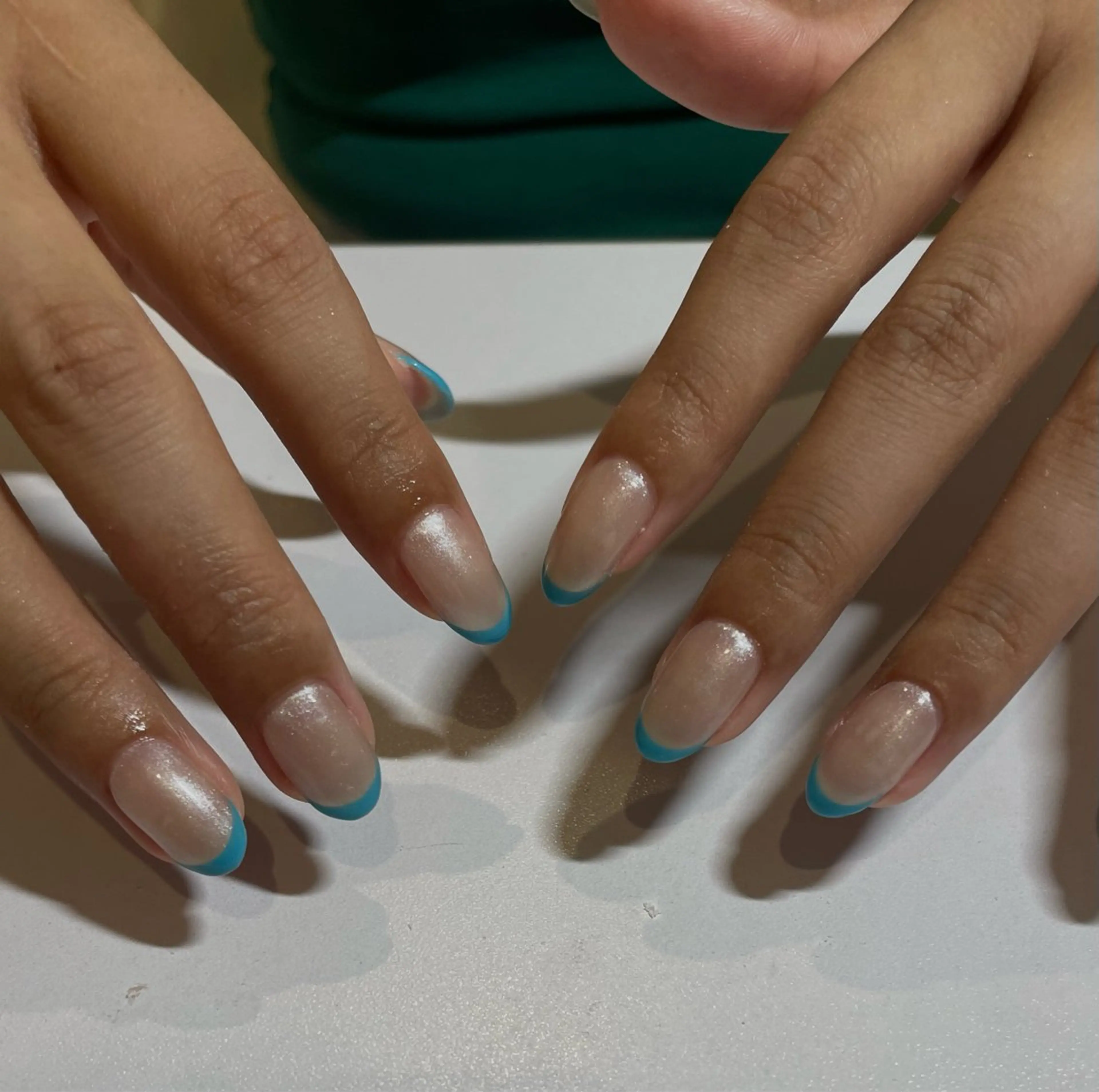 ネイル フレンチネイル Nail　AVANCE.  西梅田店所属・岡崎 雪月のネイルデザイン
