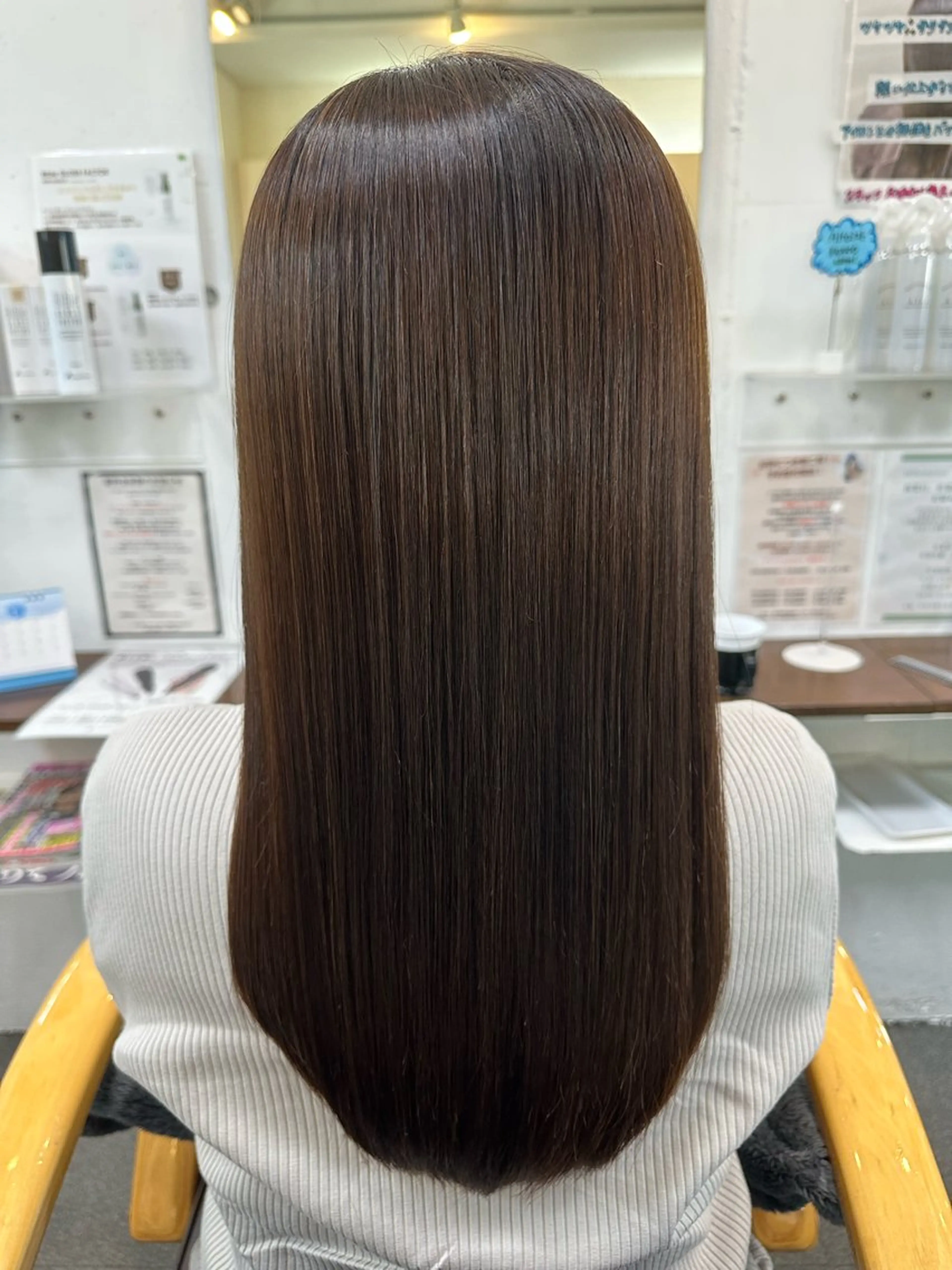 ロング 髪質改善 カット ヘアカラー トリートメント 【髪質改善】に特化 オリーブオイルクラブのヘアスタイル
