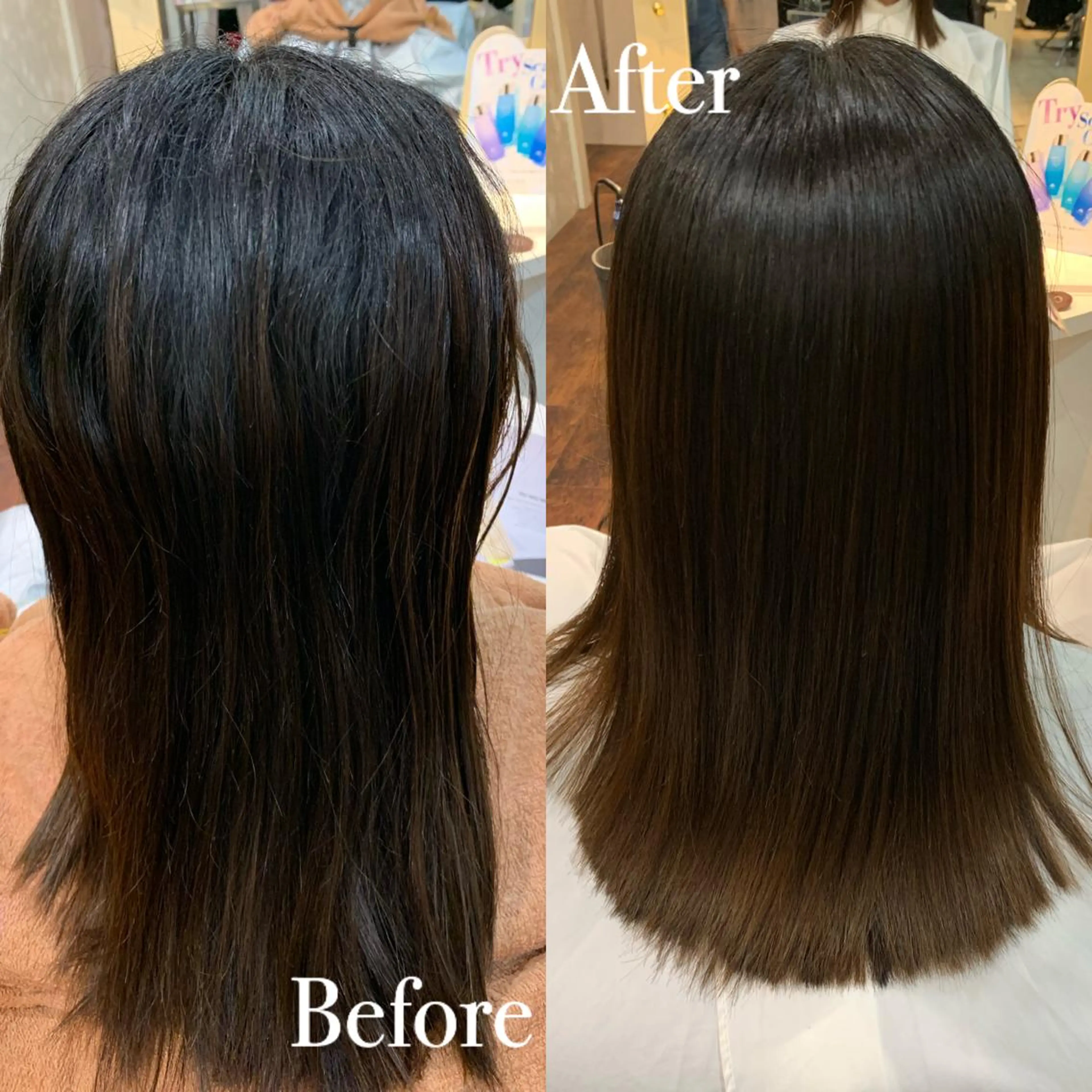 【 minimo限定価格 】 👑 ホリスティック縮毛矯正+カット+美潤トリートメントの写真