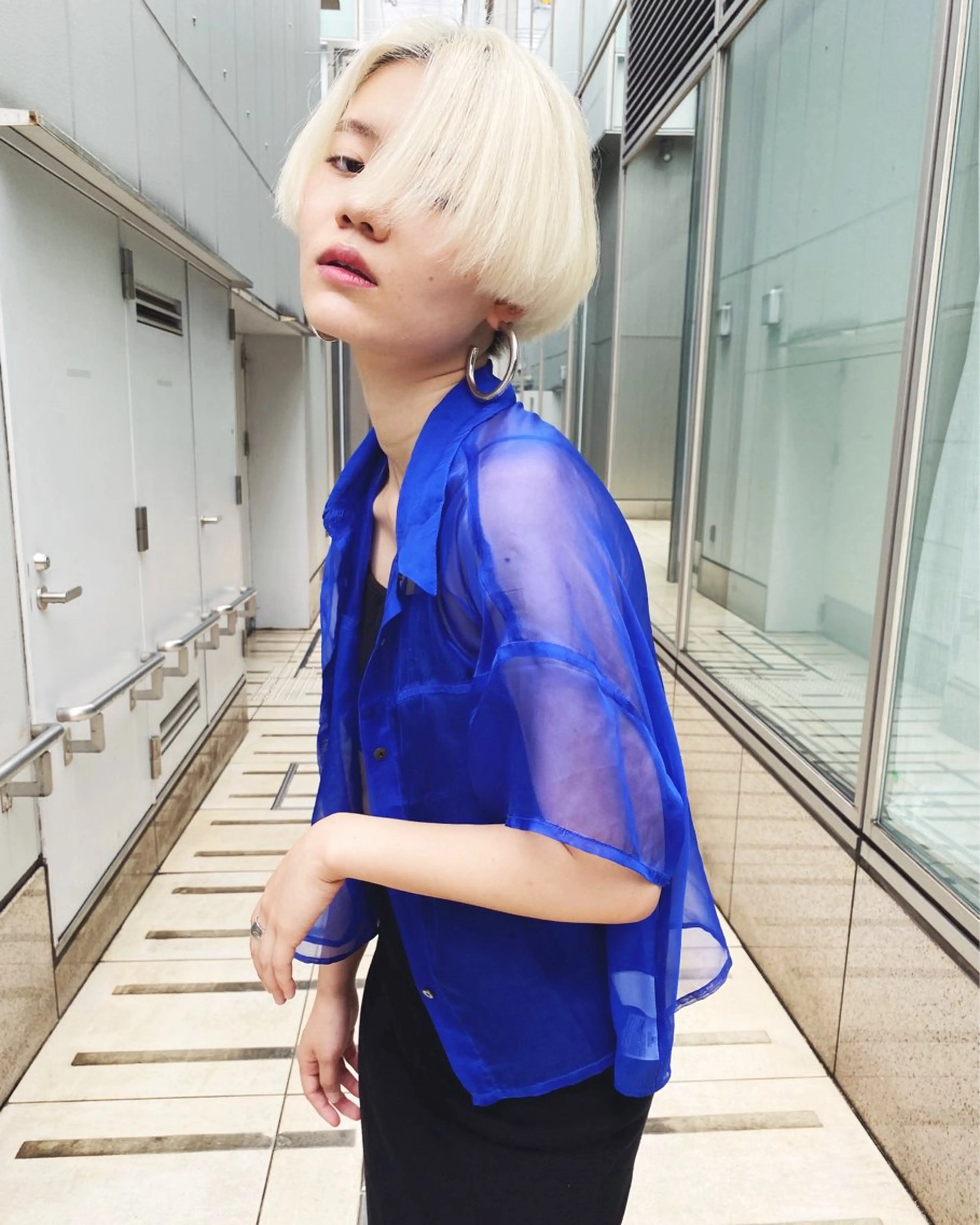 ショート ヘアカラー 🍇透明感カラー/ カットひかる🍒のヘアスタイル