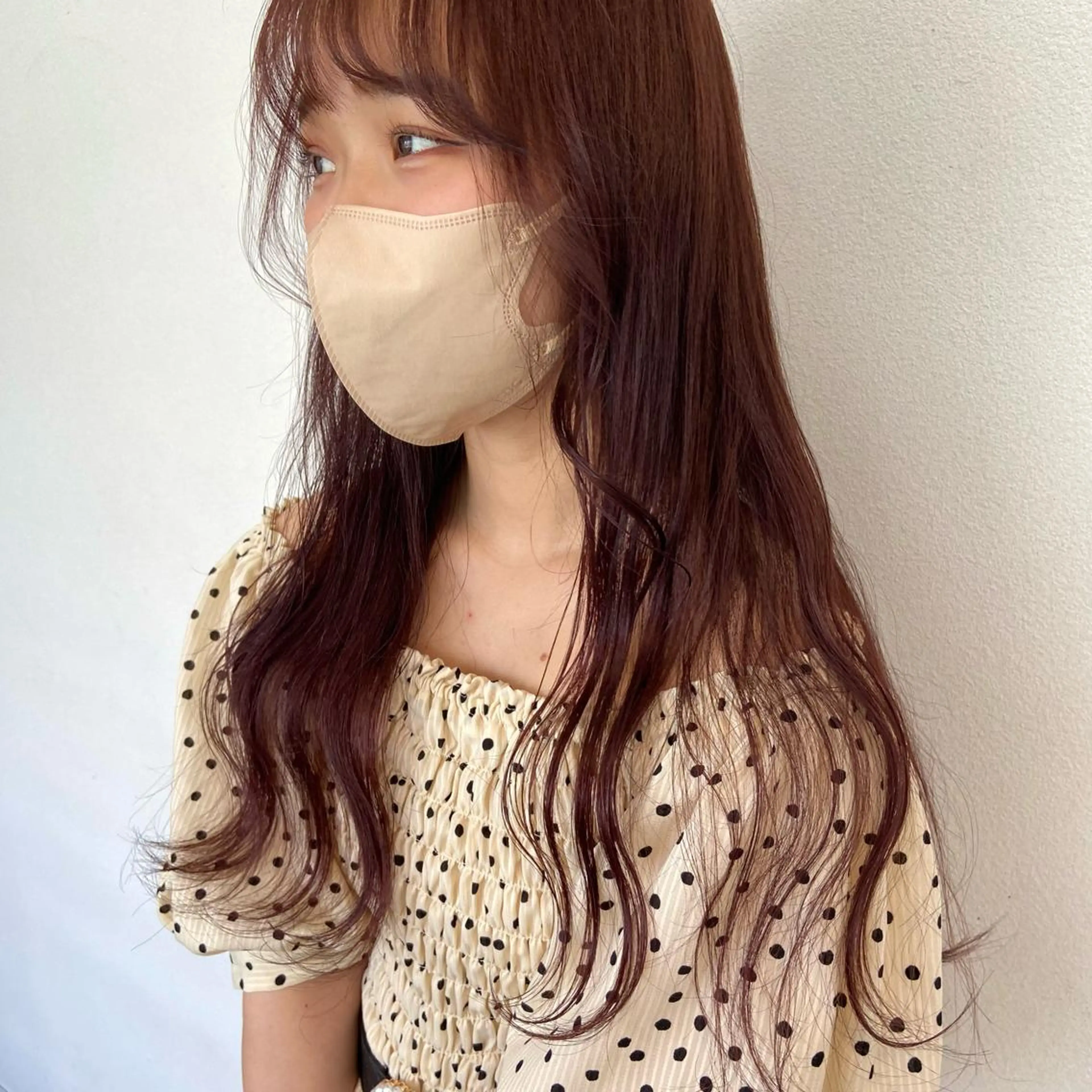 ロング カラー ヘアカラー トリートメント benji名駅店所属・透け感カラー/ momo🦕🌱のヘアスタイル