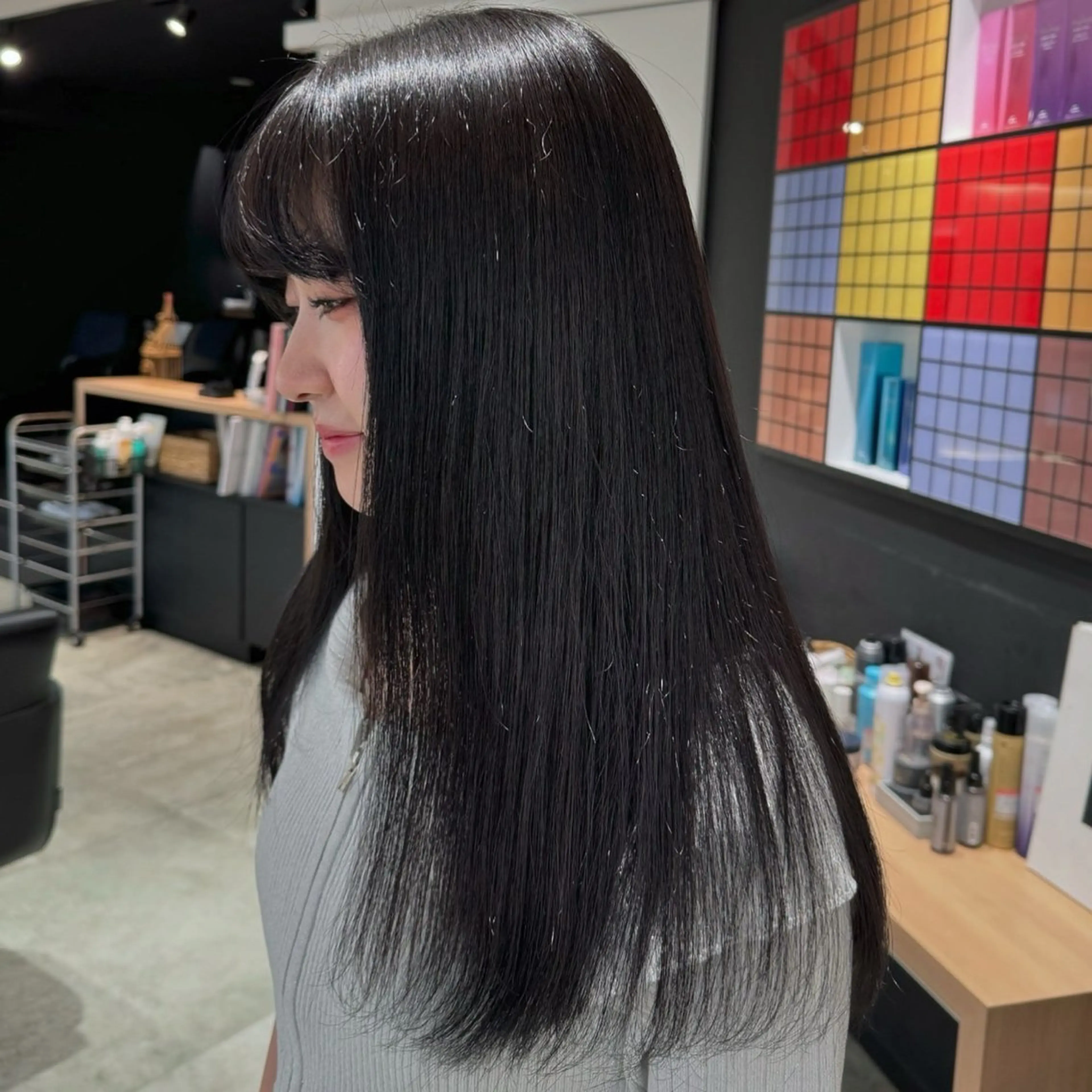 ロング カット Gardenhair 小笠原篤矢のヘアスタイル