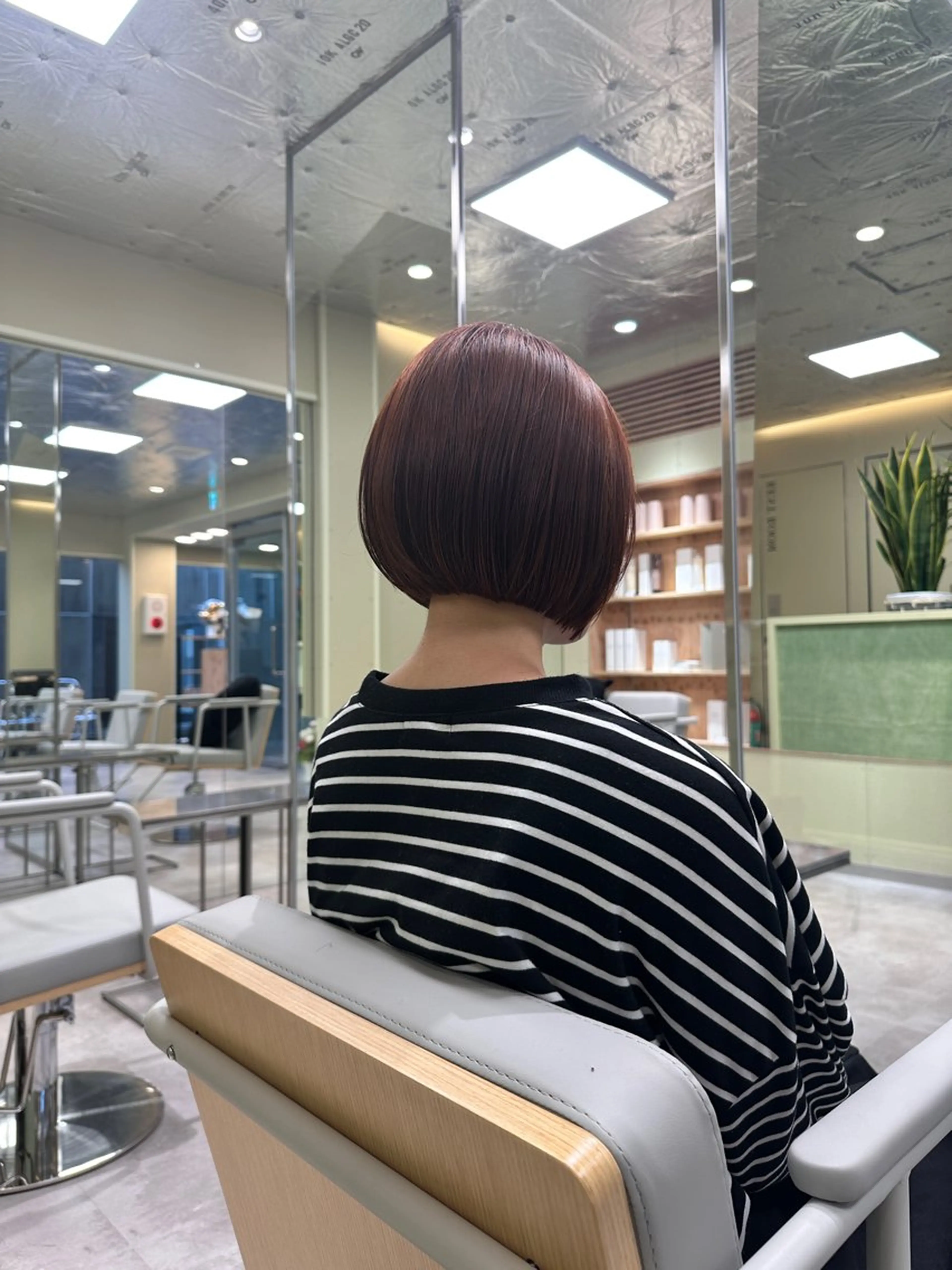 ショート ボブ/ぱつっとボブ/ 谷口 海星のヘアスタイル