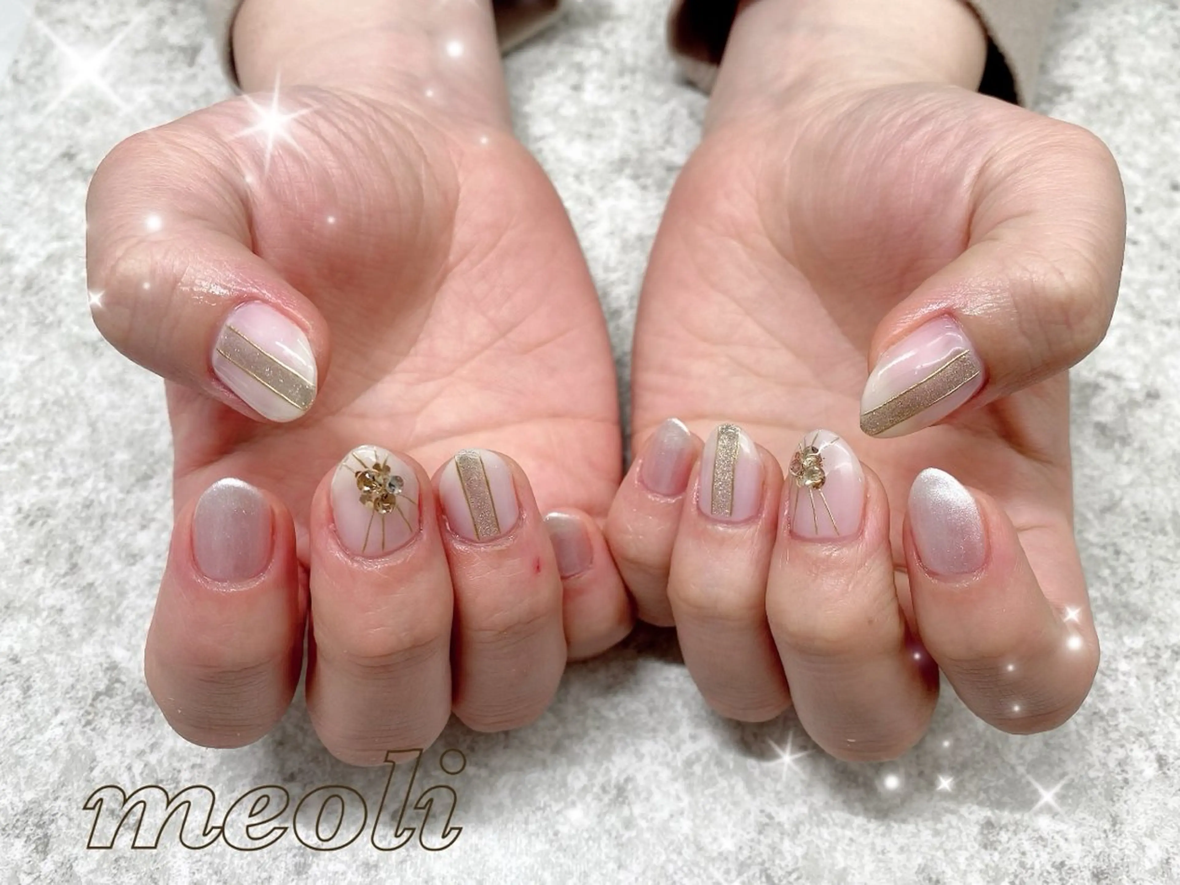ネイル ハンドネイル nail salon meoli メグのネイルデザイン