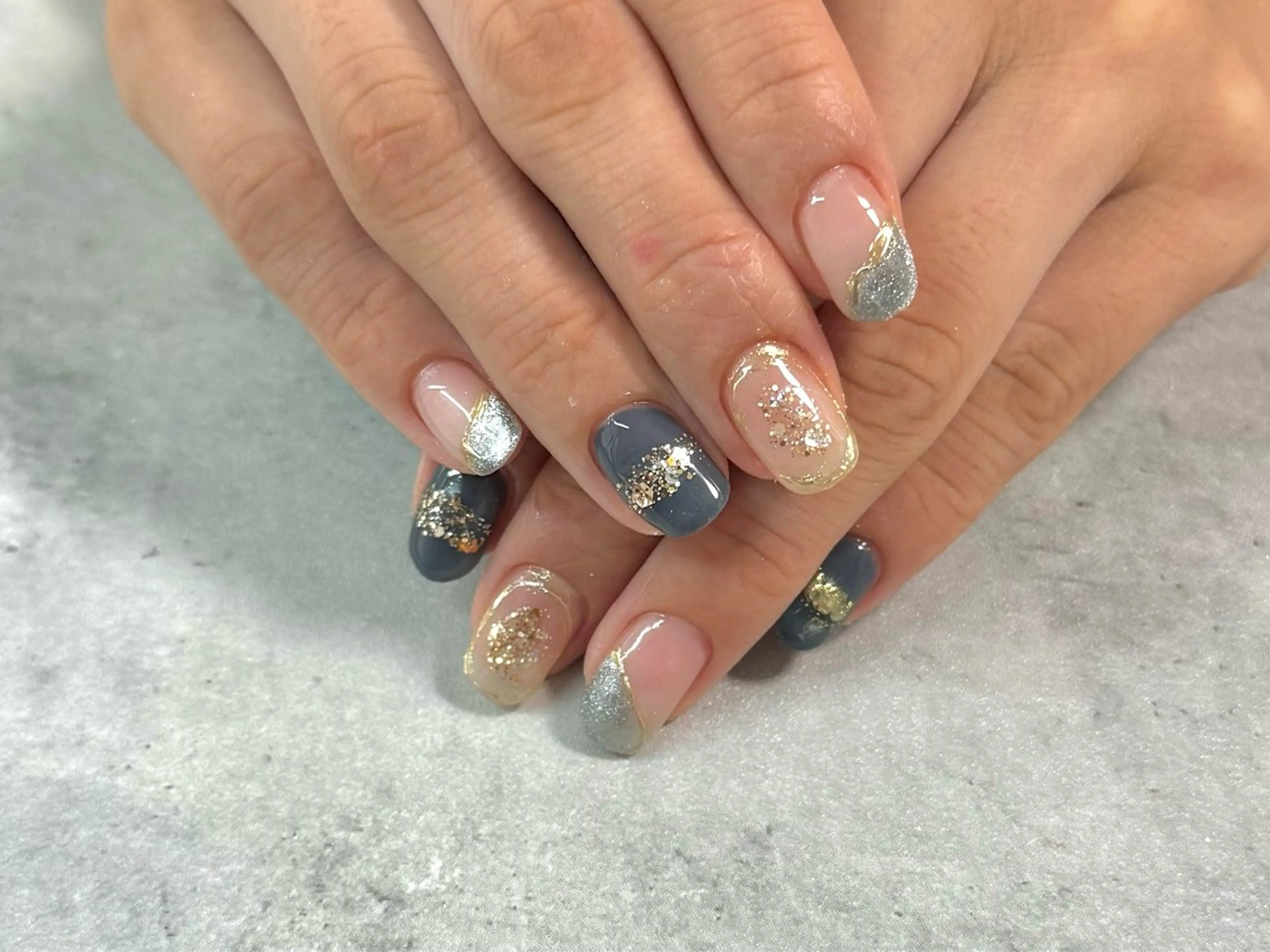 ネイル ニュアンスネイル ハンドネイル N.plus NaiLのネイルデザイン