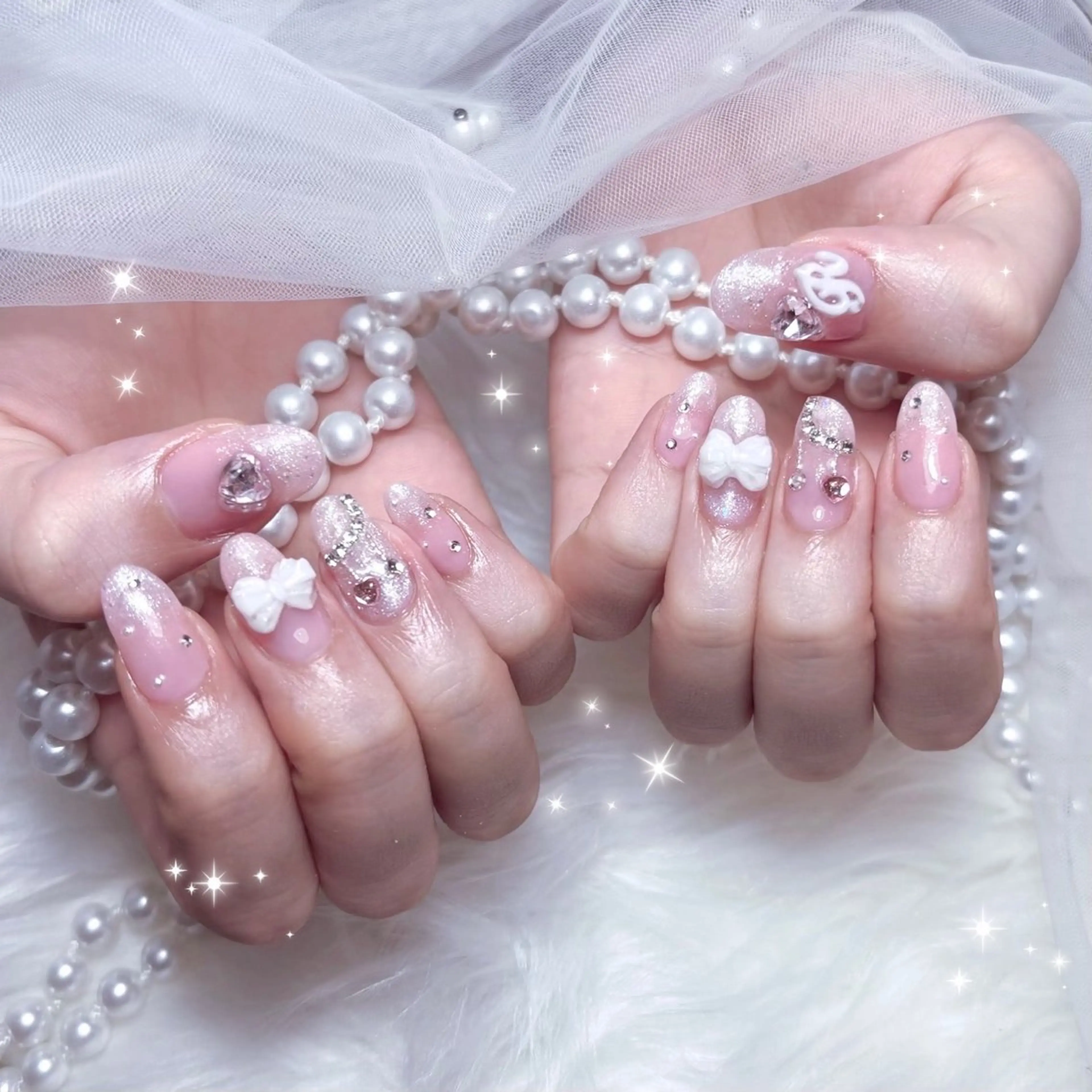 ネイル ハンドネイル Yudia🎀 Momokaのネイルデザイン