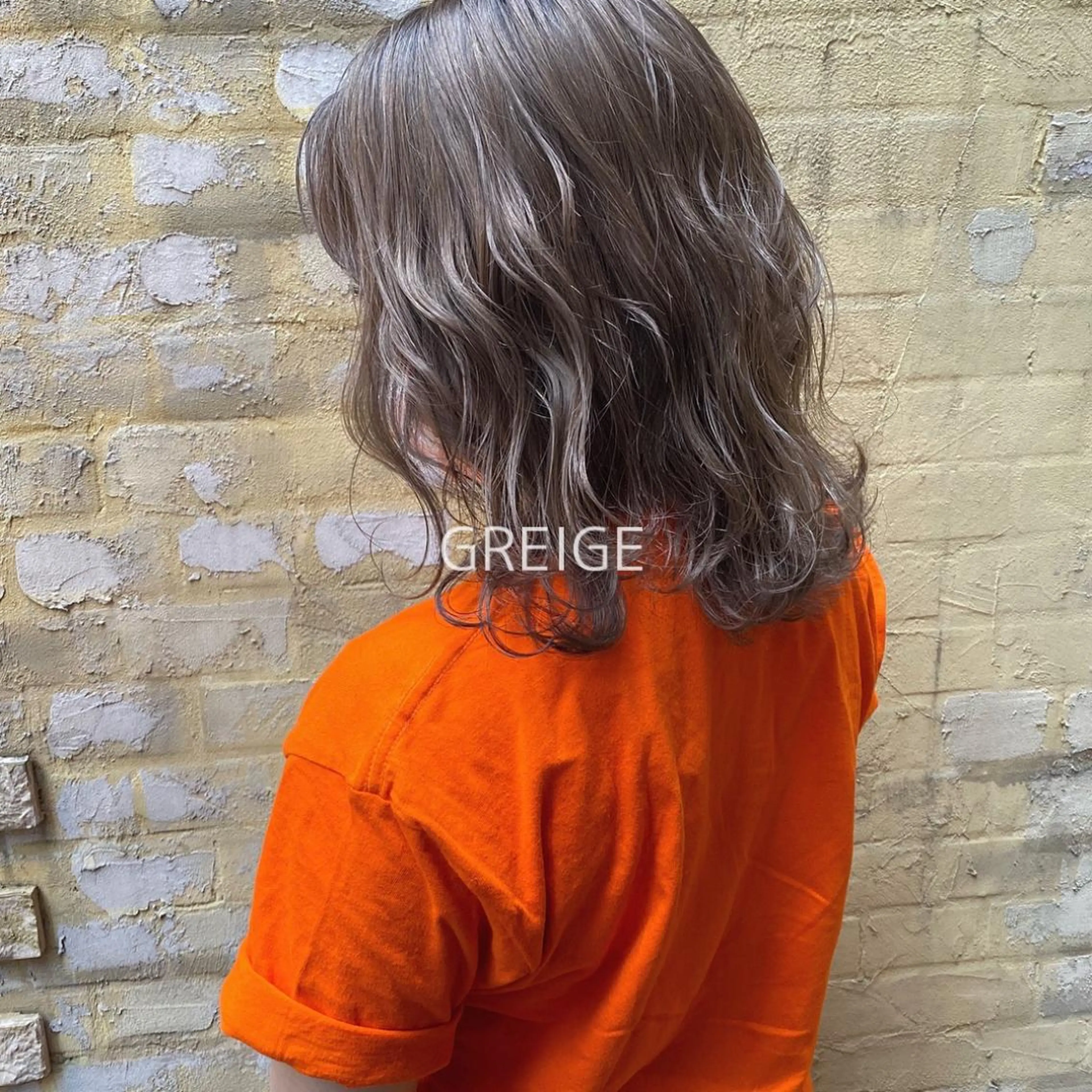 ミディアム カラー CLUTCH天王寺 西藤遥河のヘアスタイル