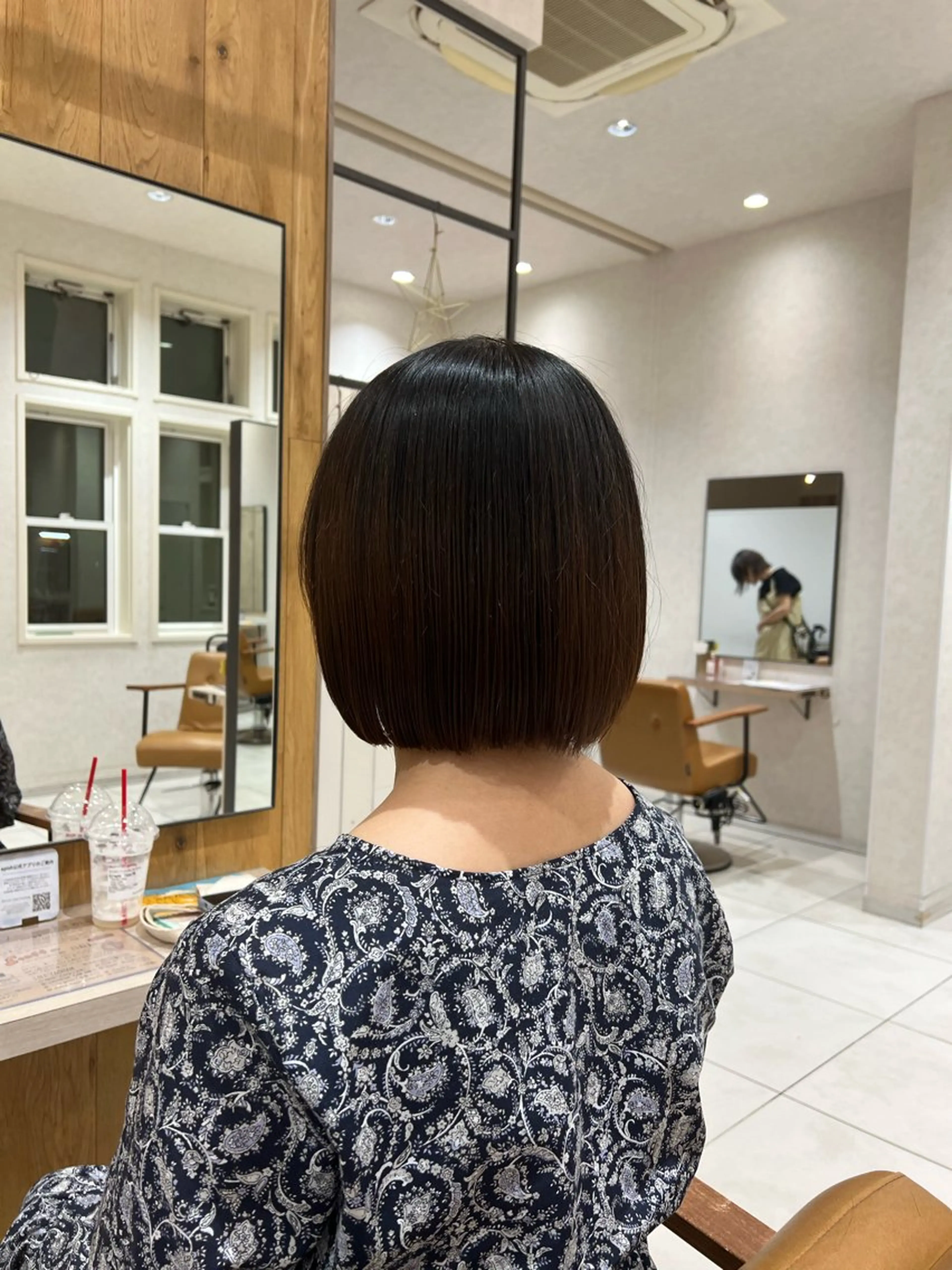 ショート ボブ レディースショート/ メンズパーマ/足立のヘアスタイル