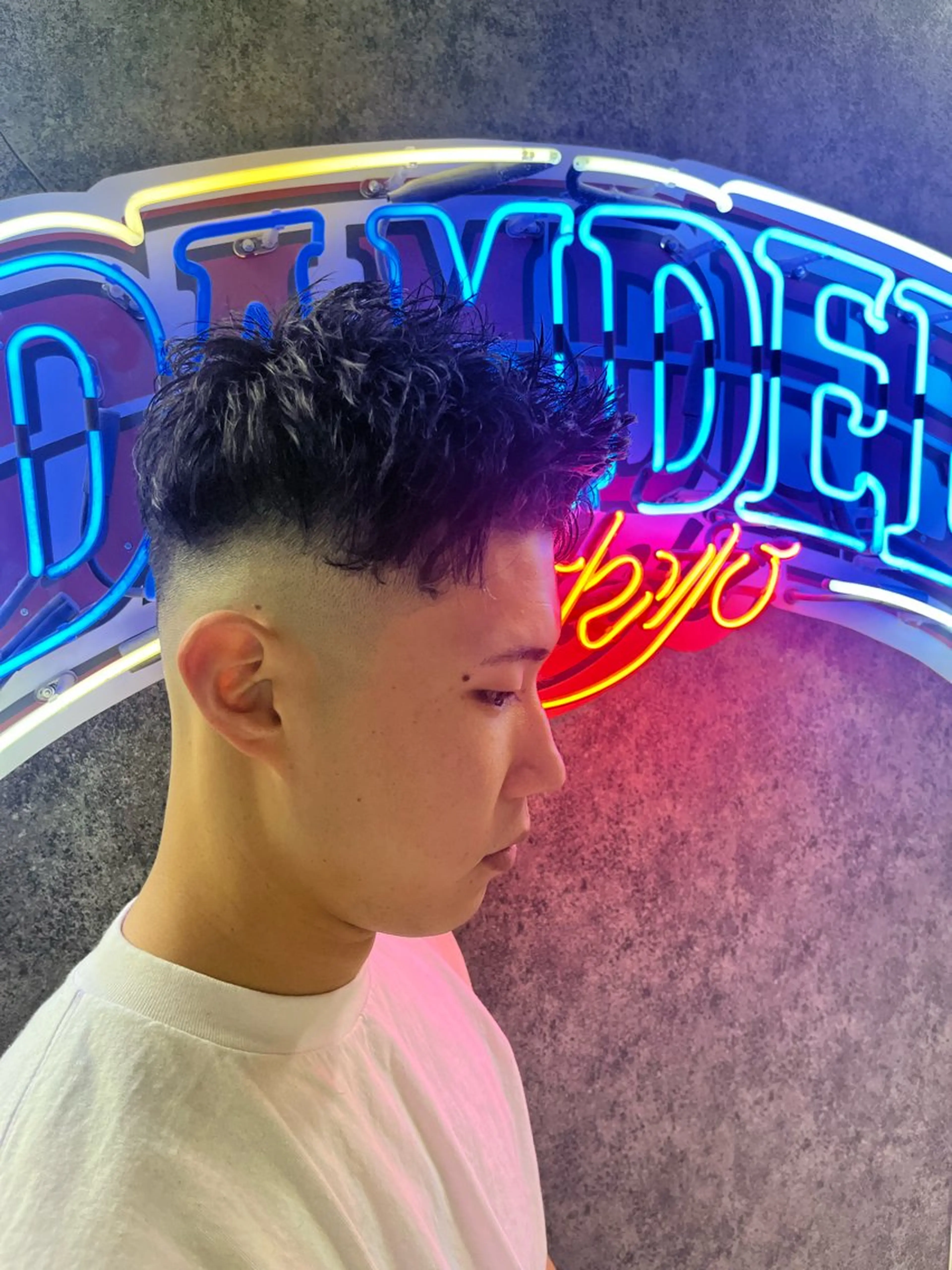 ショート メンズ フェードカット特化 Black hairのその他イメージ