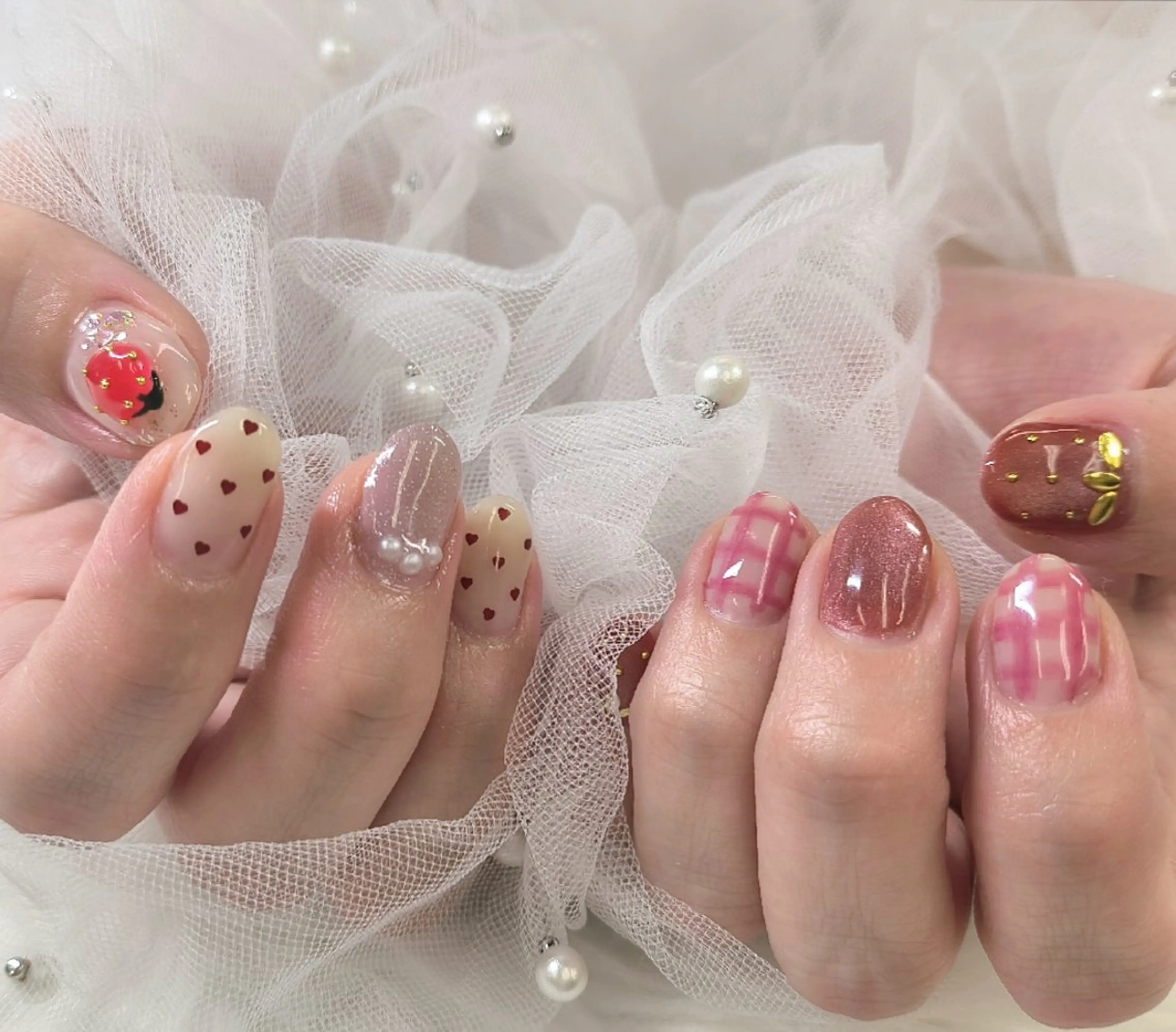 ネイル 持ち込み cerezo ショートネイル専門店のネイルデザイン