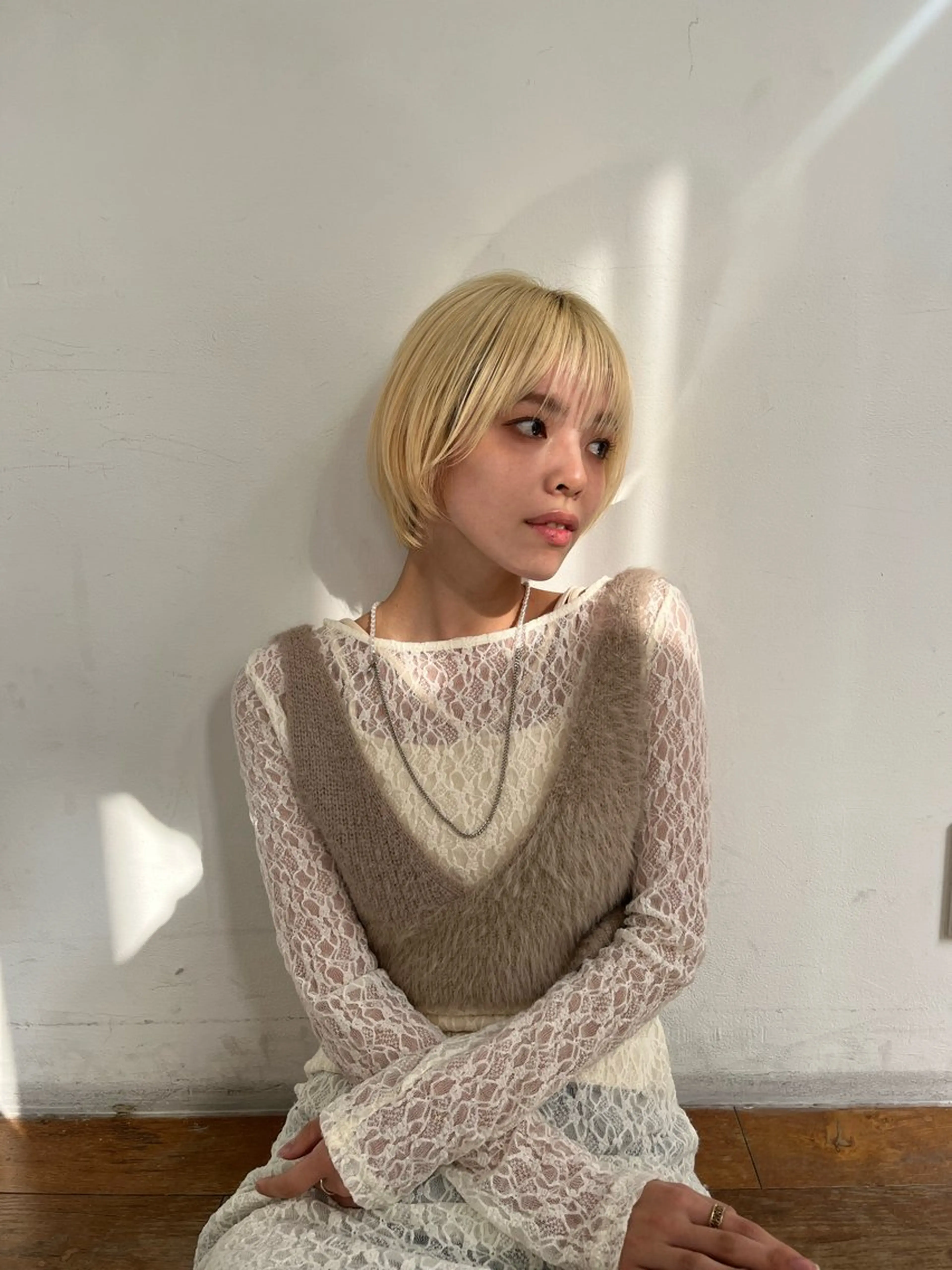 ショート 暖色カラー/似合わせ カット/名古屋/辻のヘアスタイル