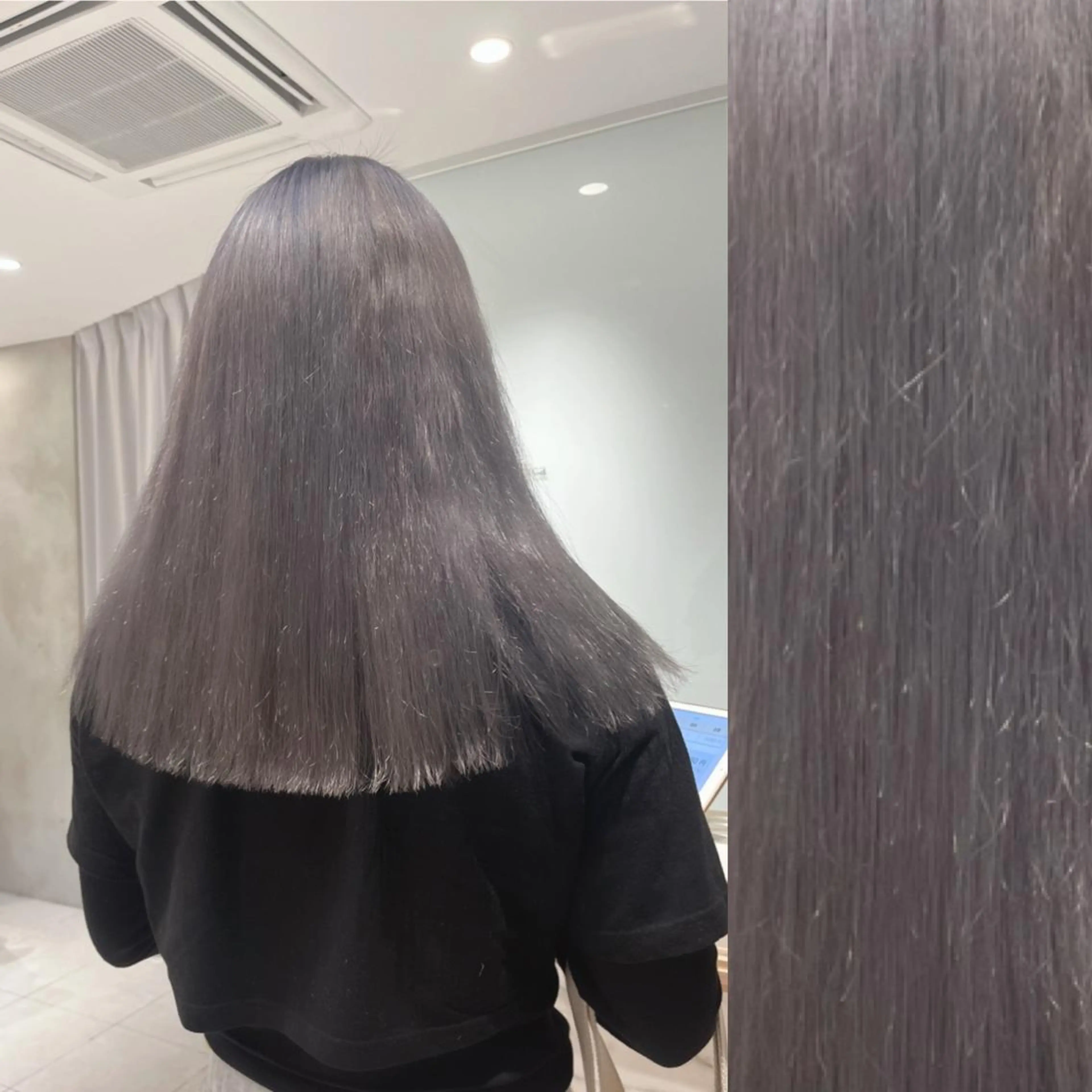 ロング カラー ベージュカラー ブリーチ ブラウンカラー ケアブリーチ カシス 《暖色カラー特化》 ◎RUKI.のヘアスタイル