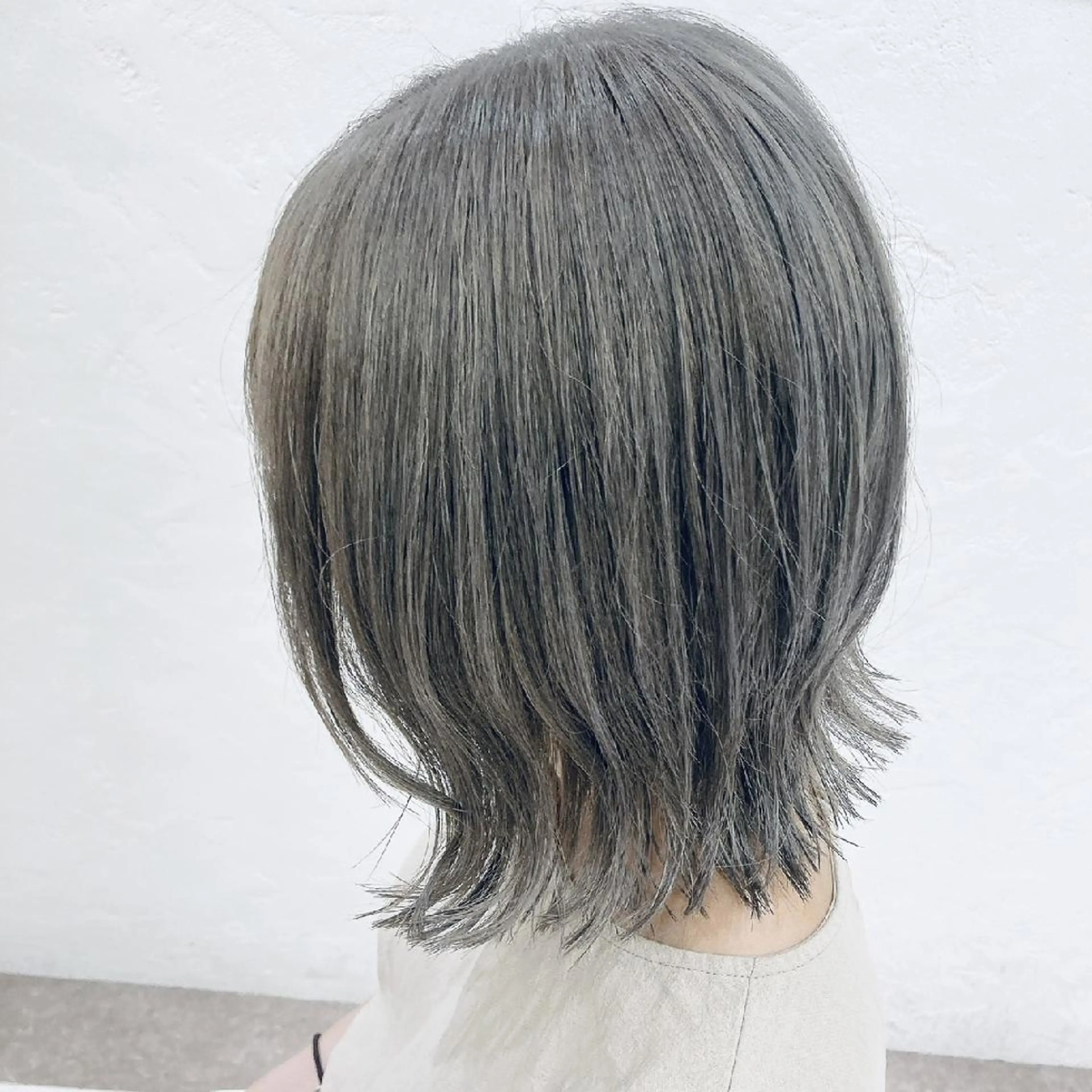 ミディアム ブリーチ／ 髪質改善／ＲＹＯのヘアスタイル