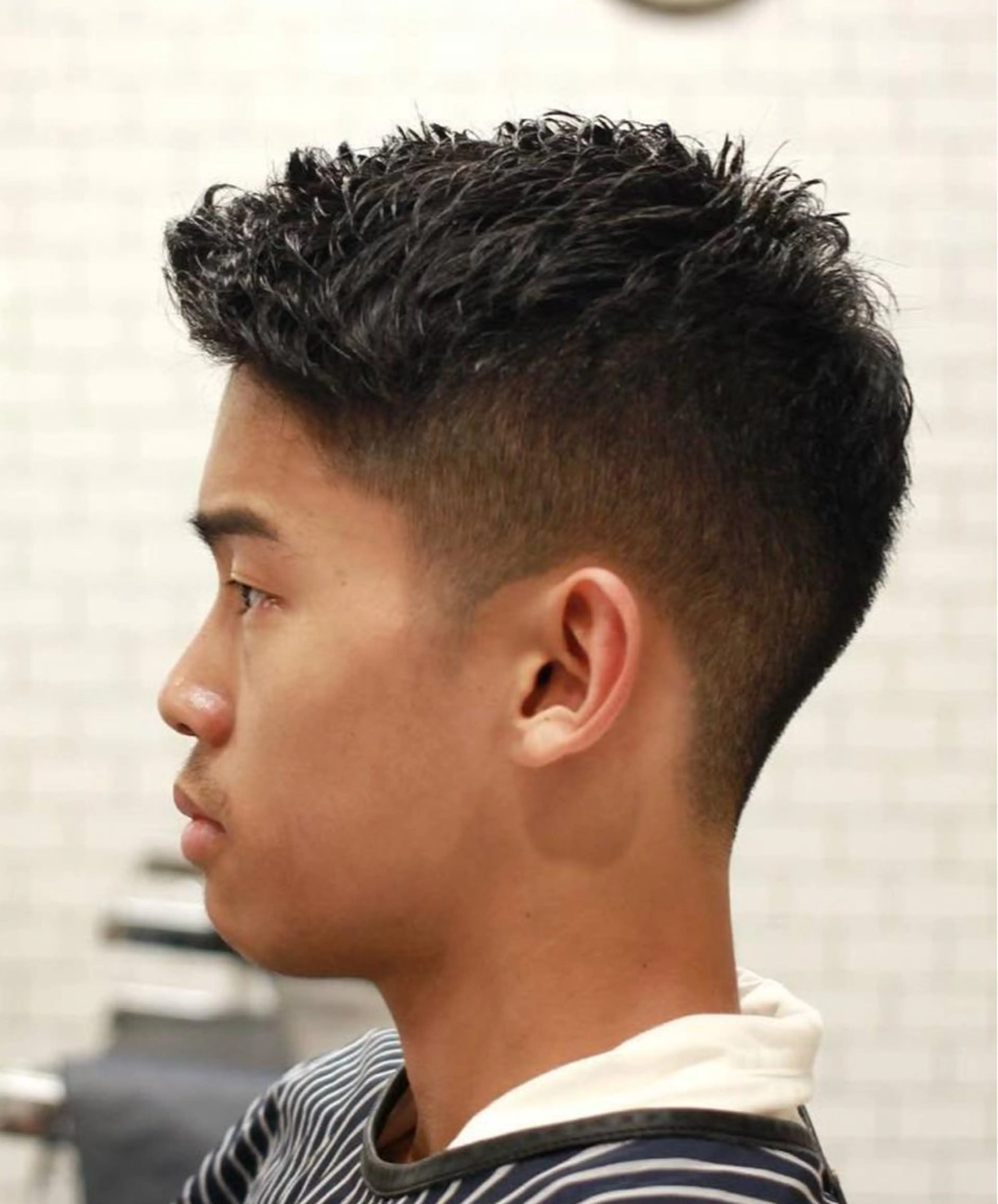 パーマ メンズ Olu所属・坂口 飛夢のヘアスタイル