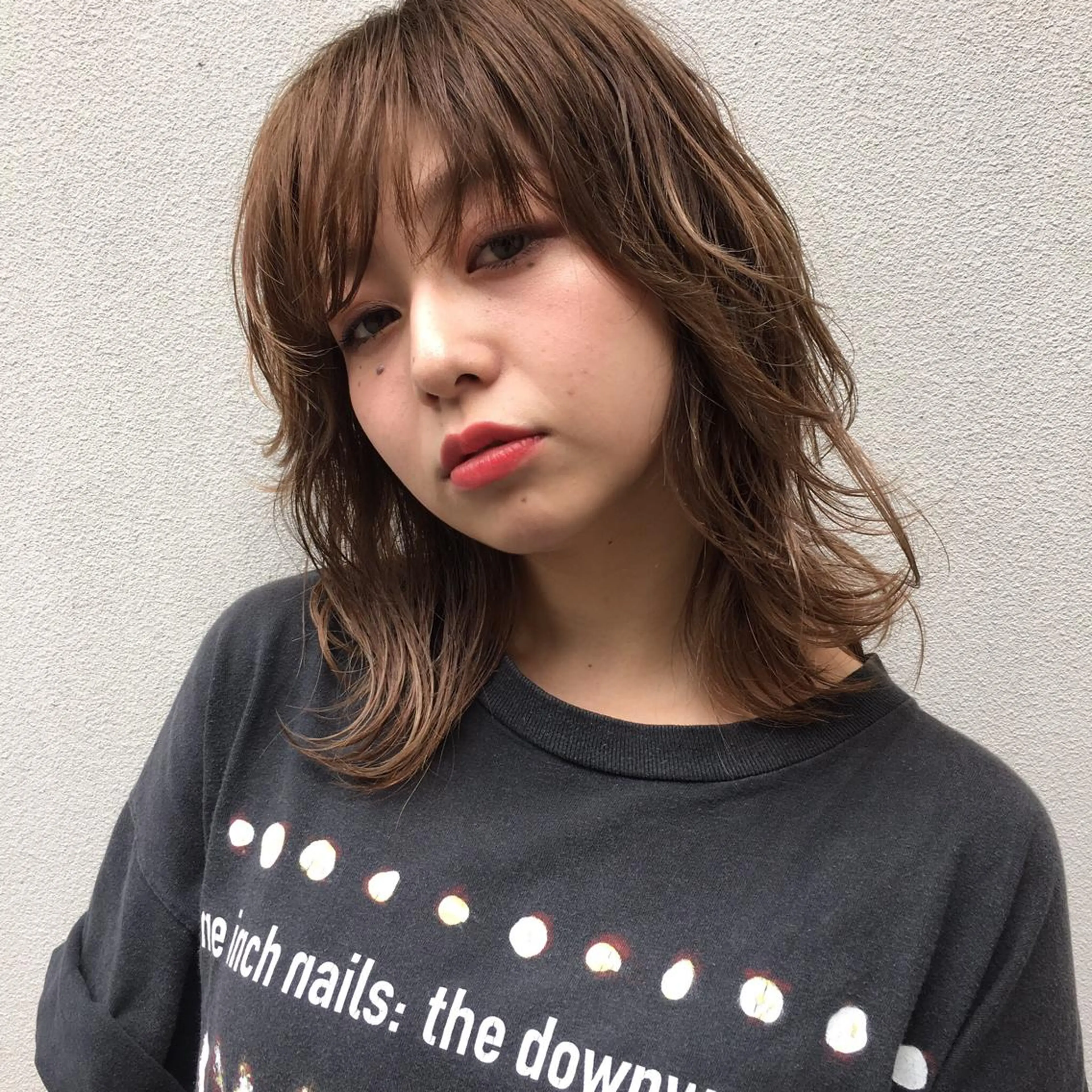 ショート ミディアム セミロング ロング カラー レイヤーカット BLend 渋谷のヘアスタイル