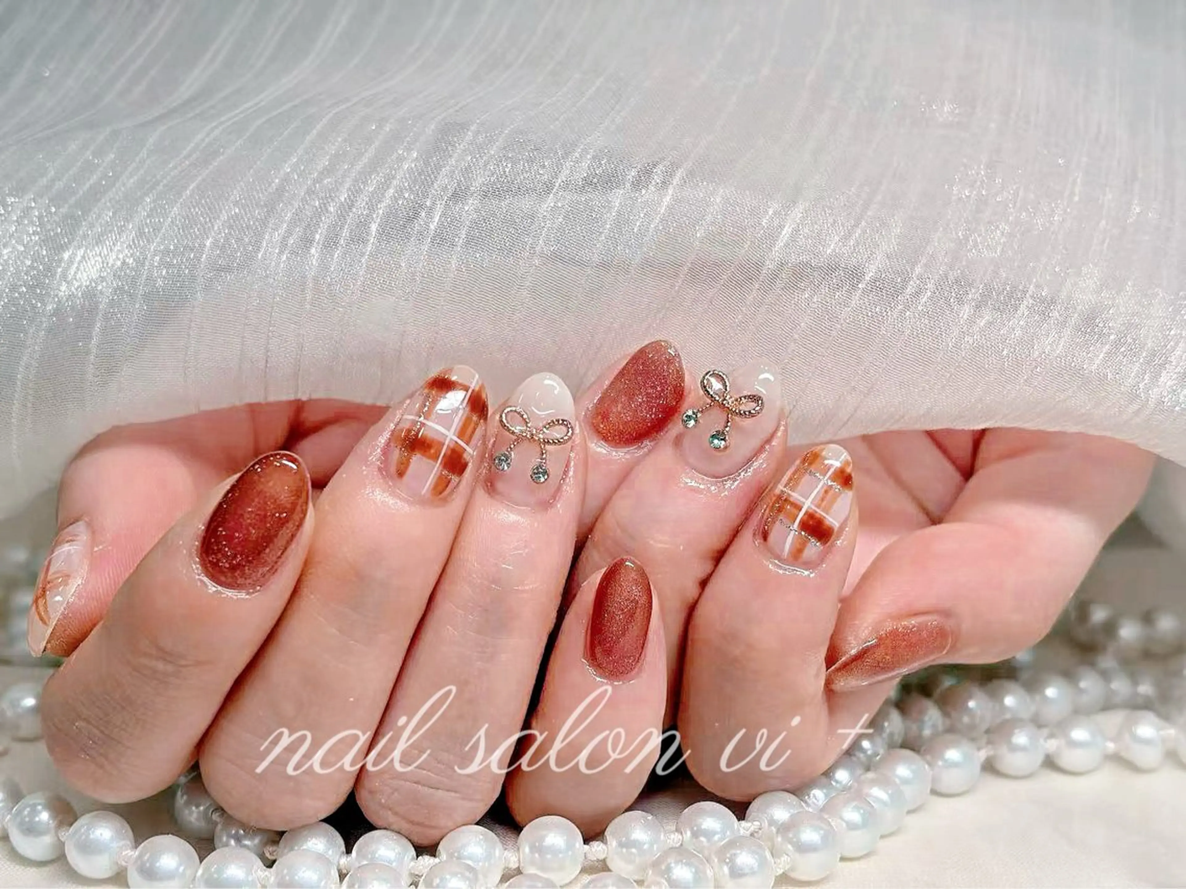 ネイル ハンドネイル ✨Nailsalon Vi+✨のネイルデザイン