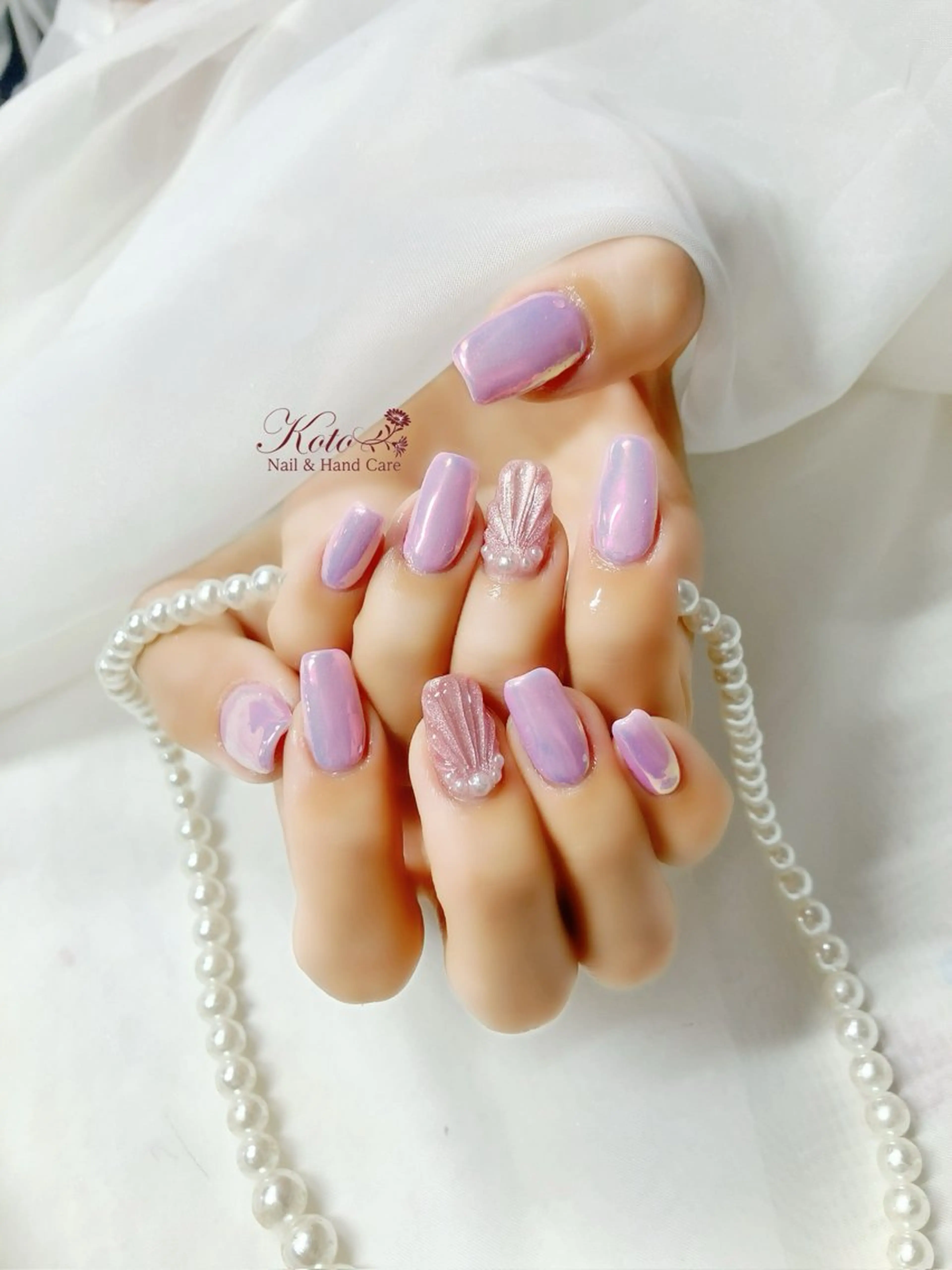 ネイル 長さ出し ジェルネイル 持ち込み ニュアンスネイル 赤色 Nail Salon KOTOのネイルデザイン